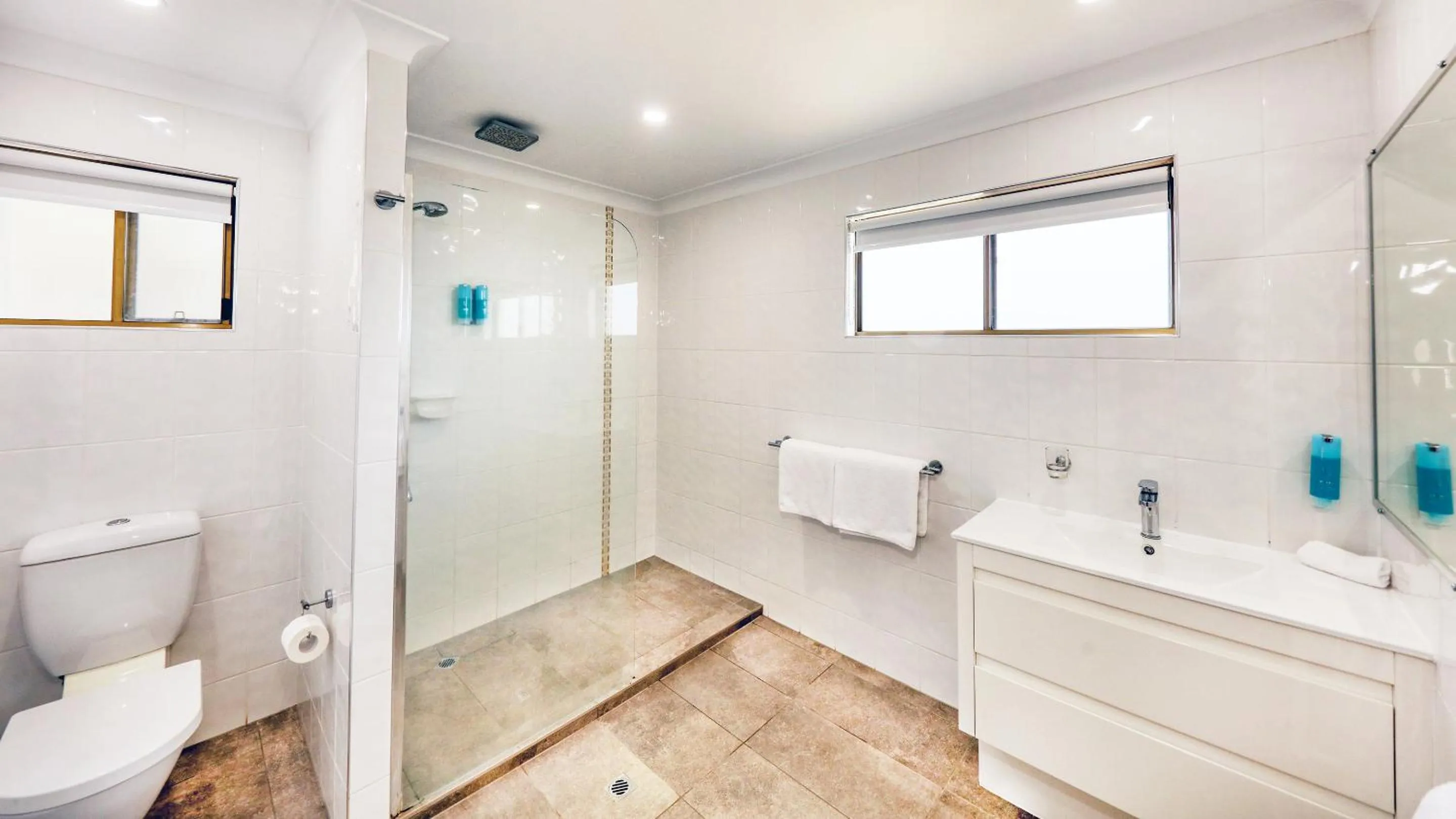 Shower in L'Amor Holiday Apartments