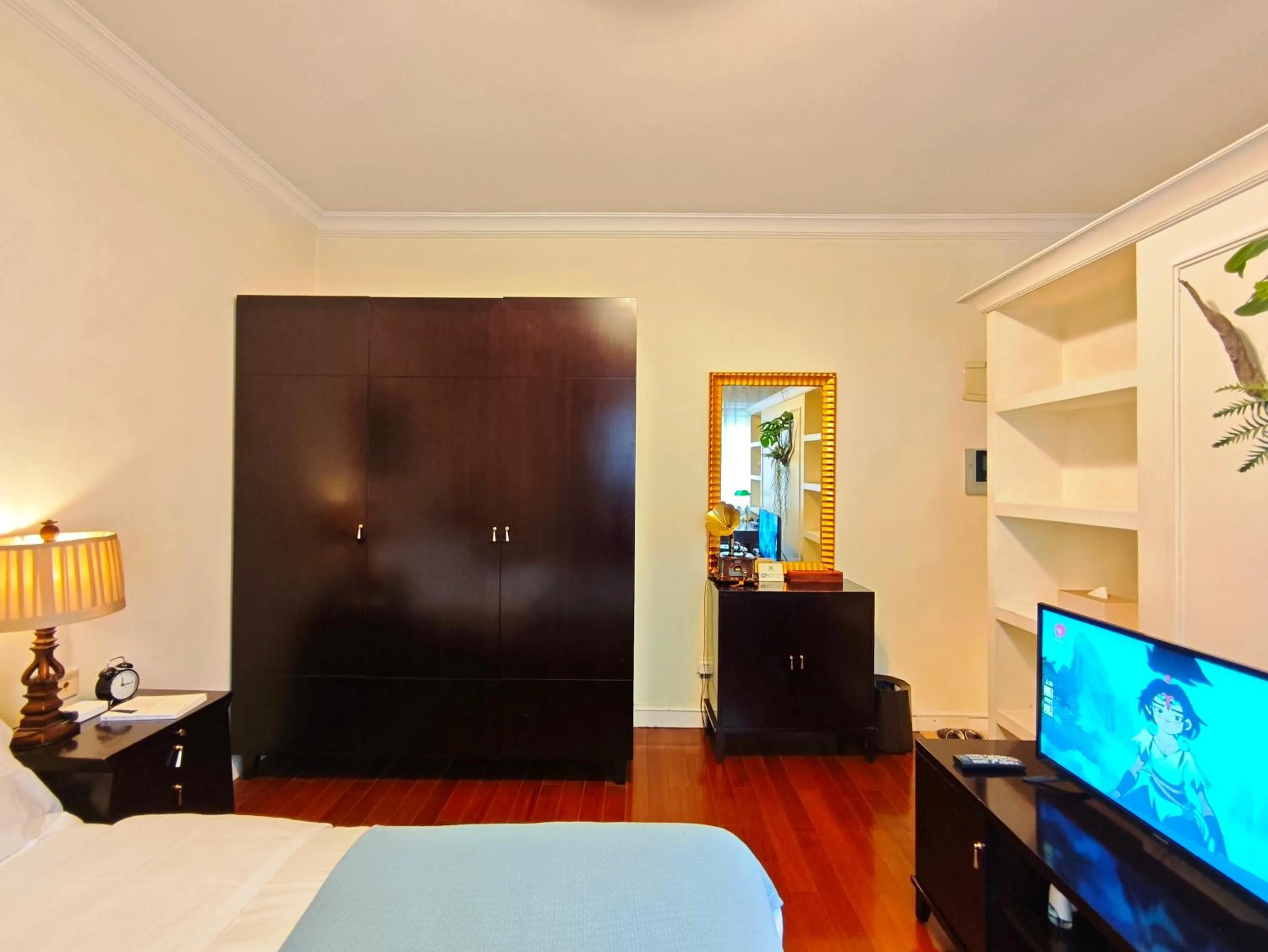 Bed in Ladoll Service Apartments