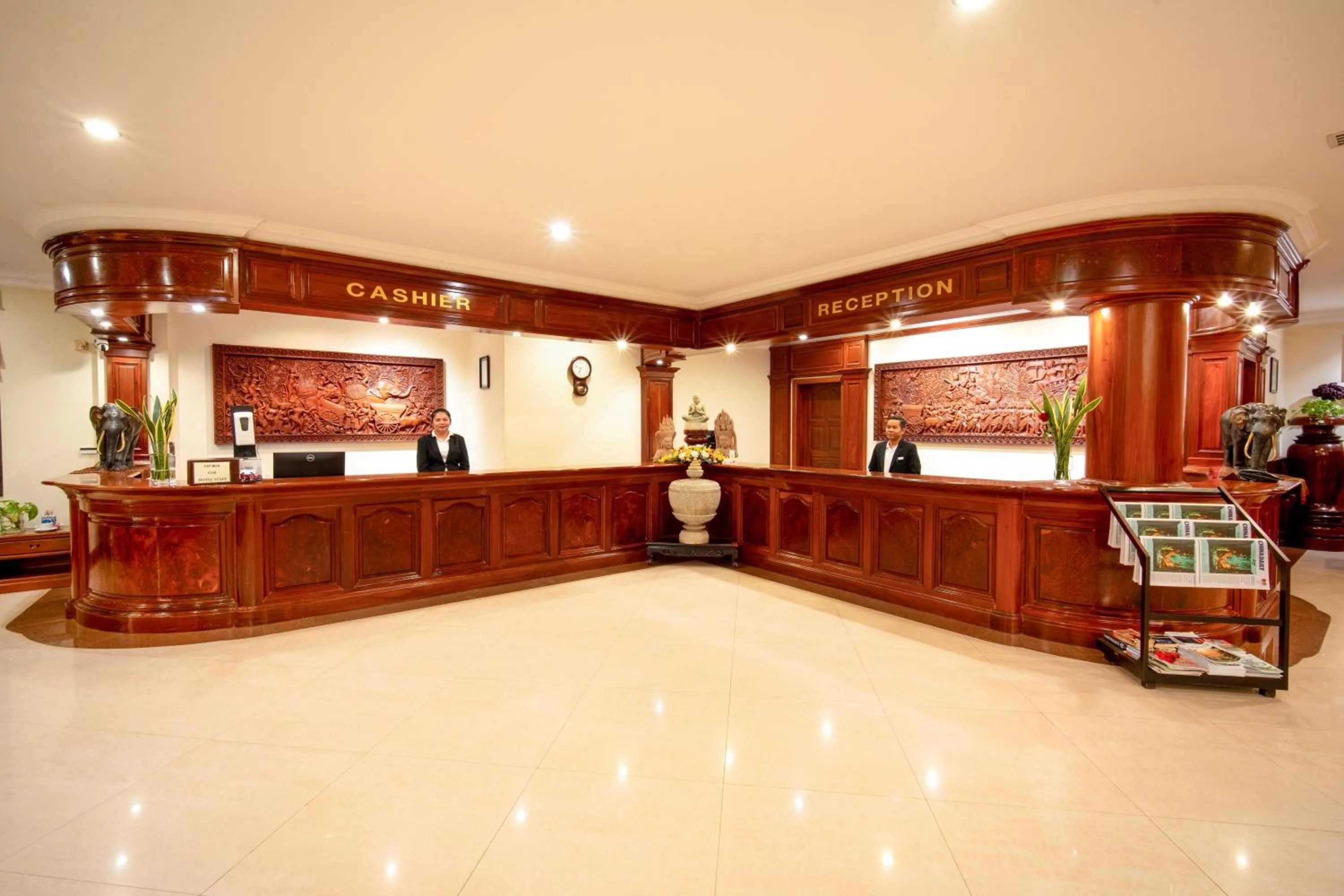 Lobby or reception in Khemara Angkor Hotel & Spa