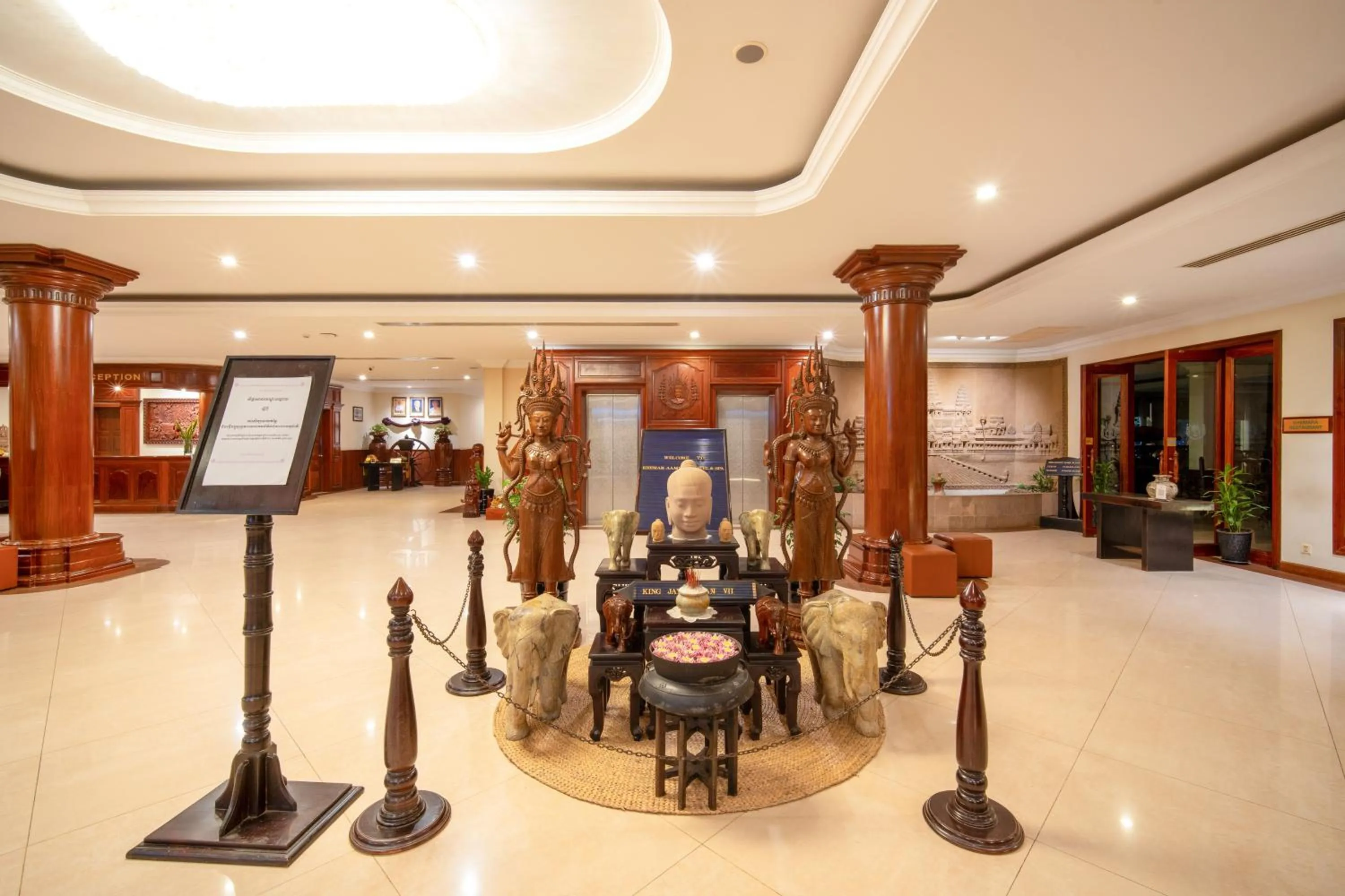 Restaurant/places to eat in Khemara Angkor Hotel & Spa