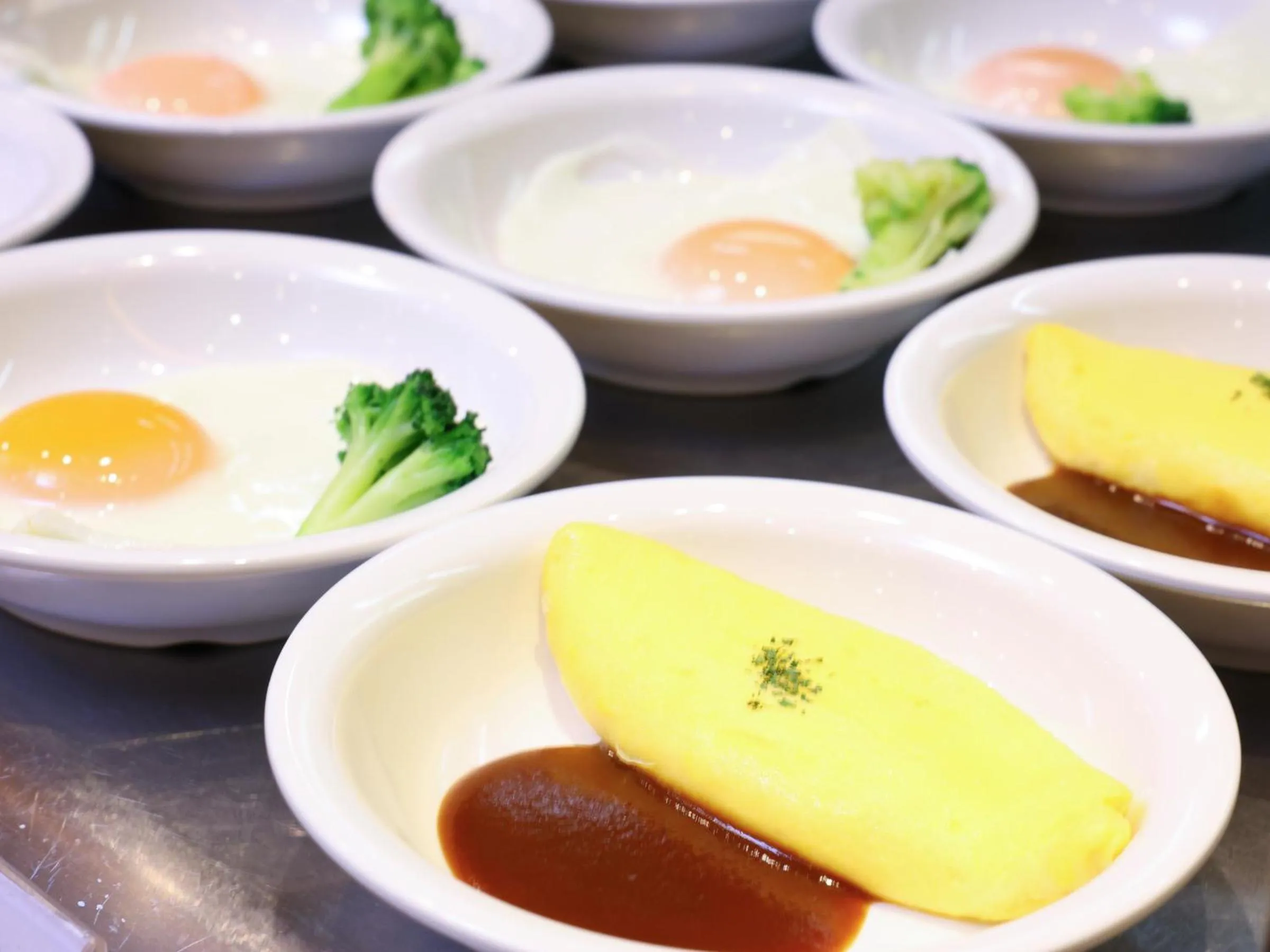 Buffet breakfast in Dormy Inn Premium Sapporo