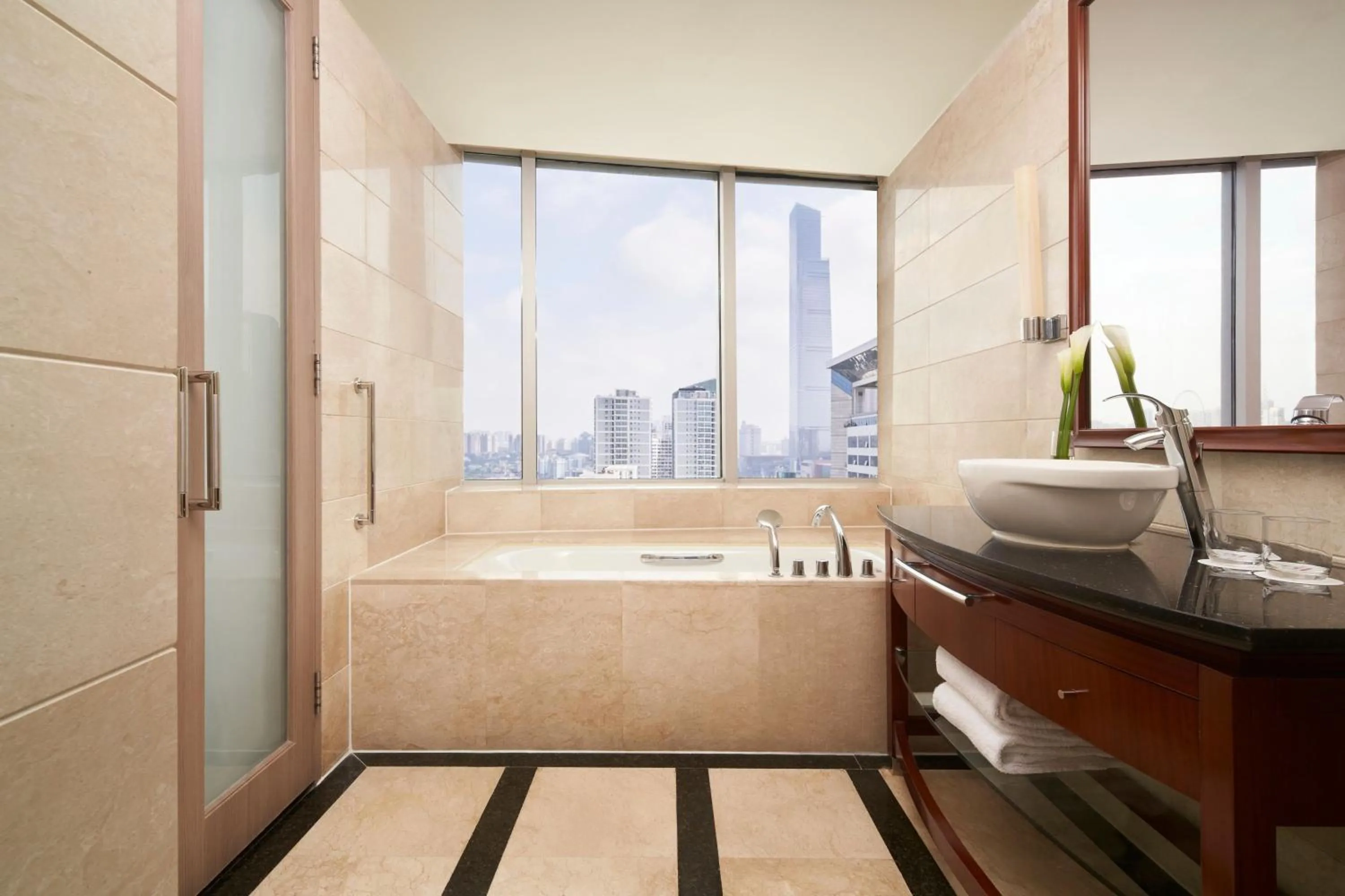 Bathroom in Nanning Marriott Hotel