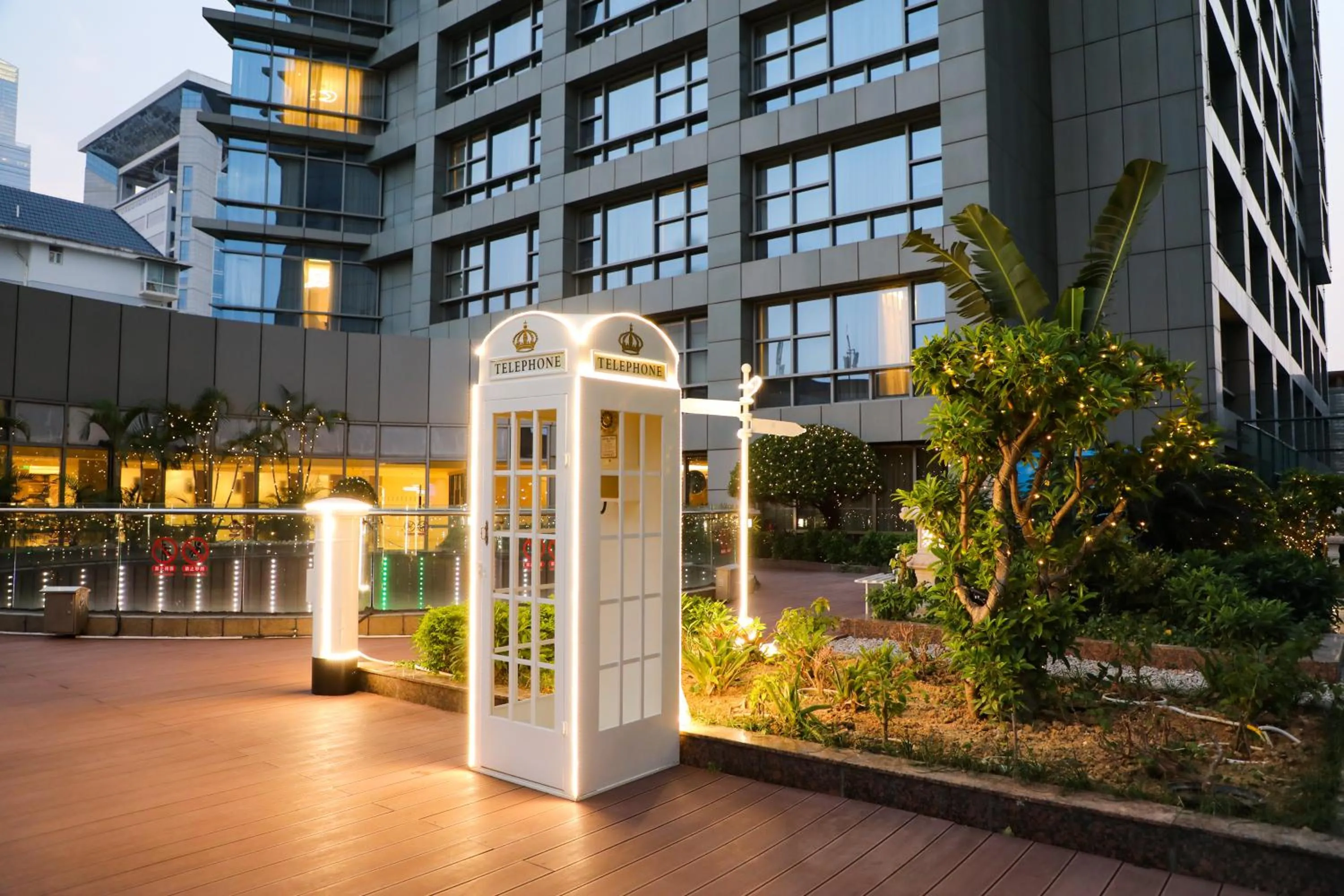 Garden in Nanning Marriott Hotel