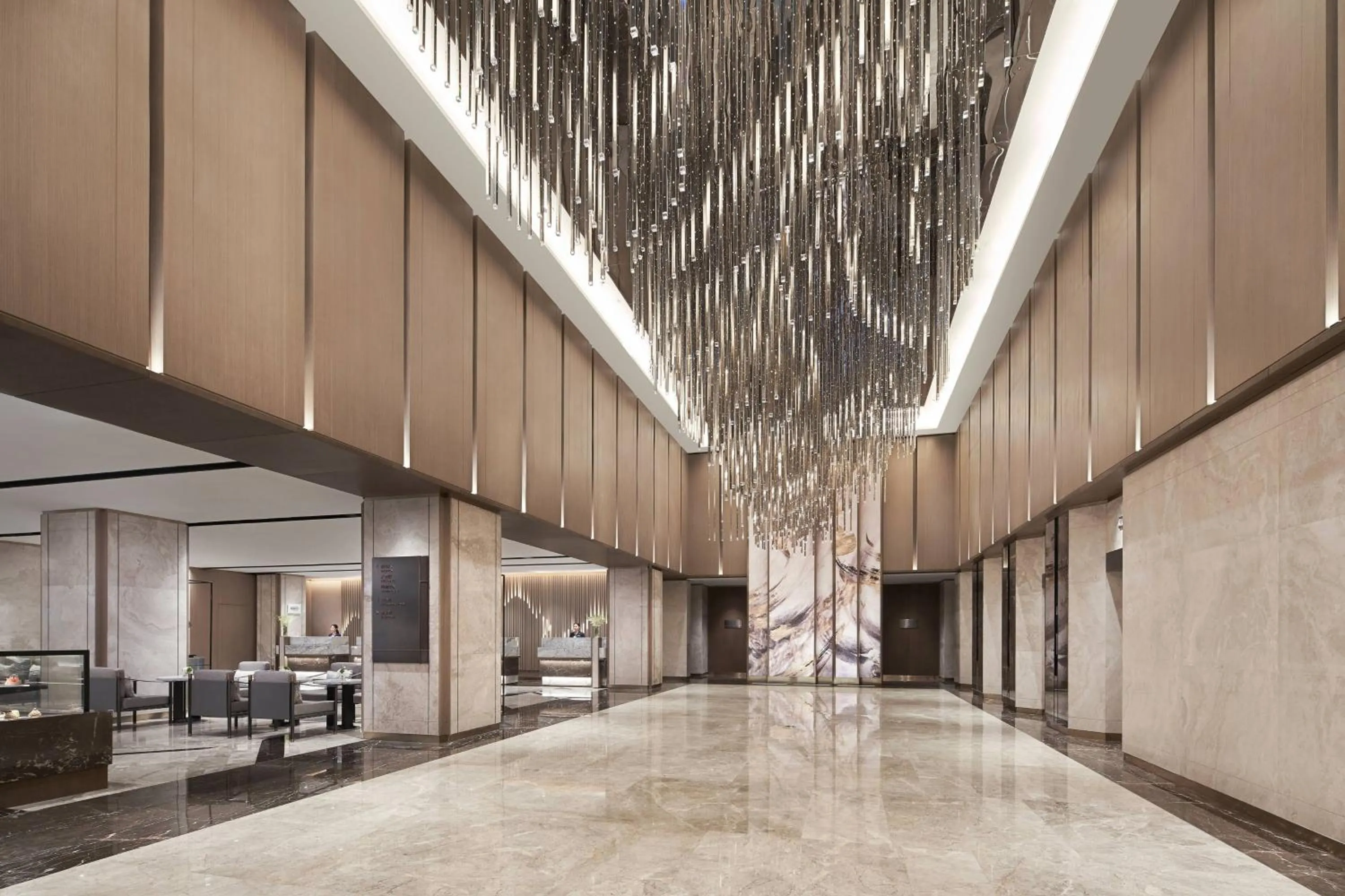 Lobby or reception in Nanning Marriott Hotel