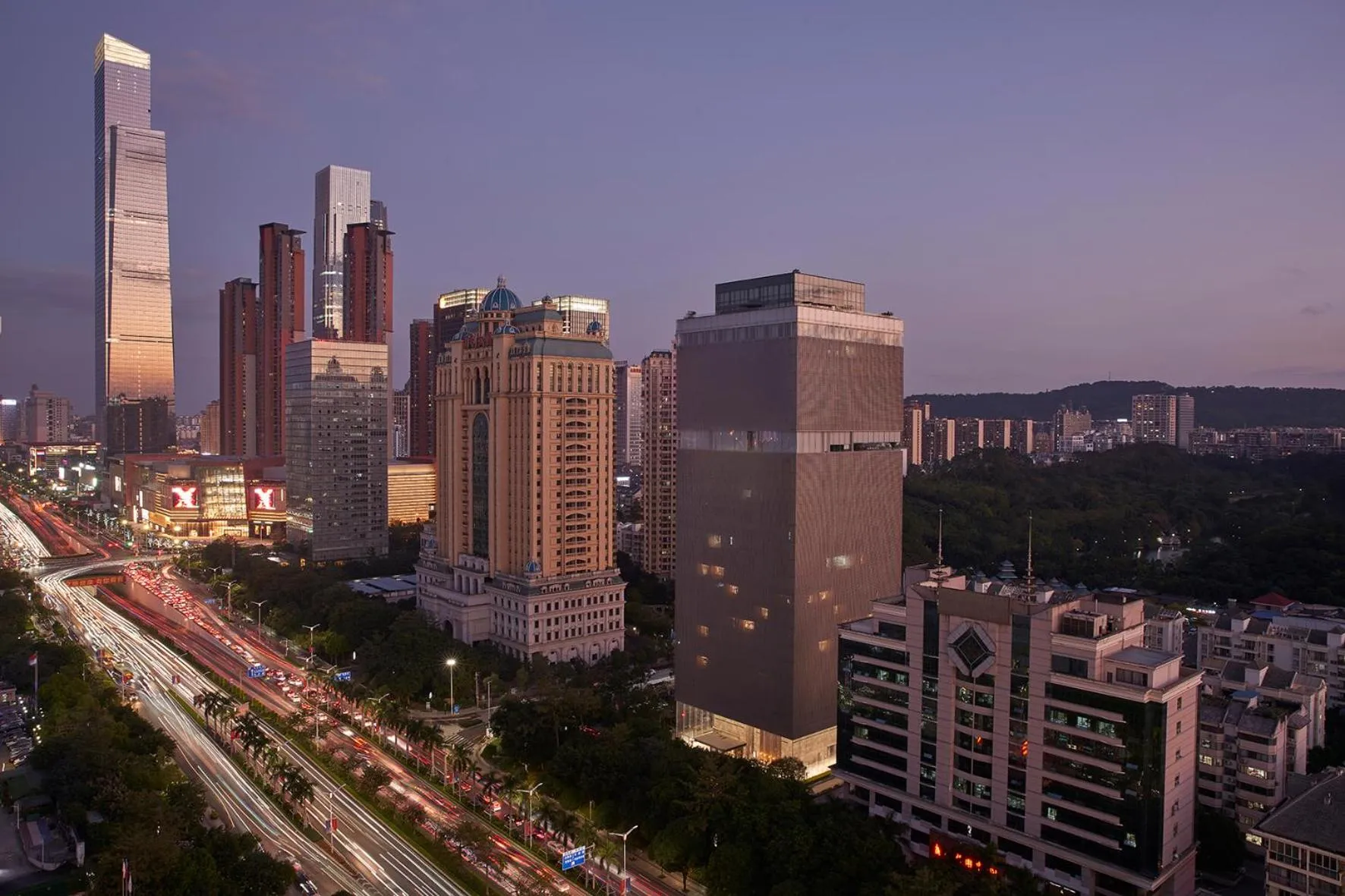 Night in Nanning Marriott Hotel