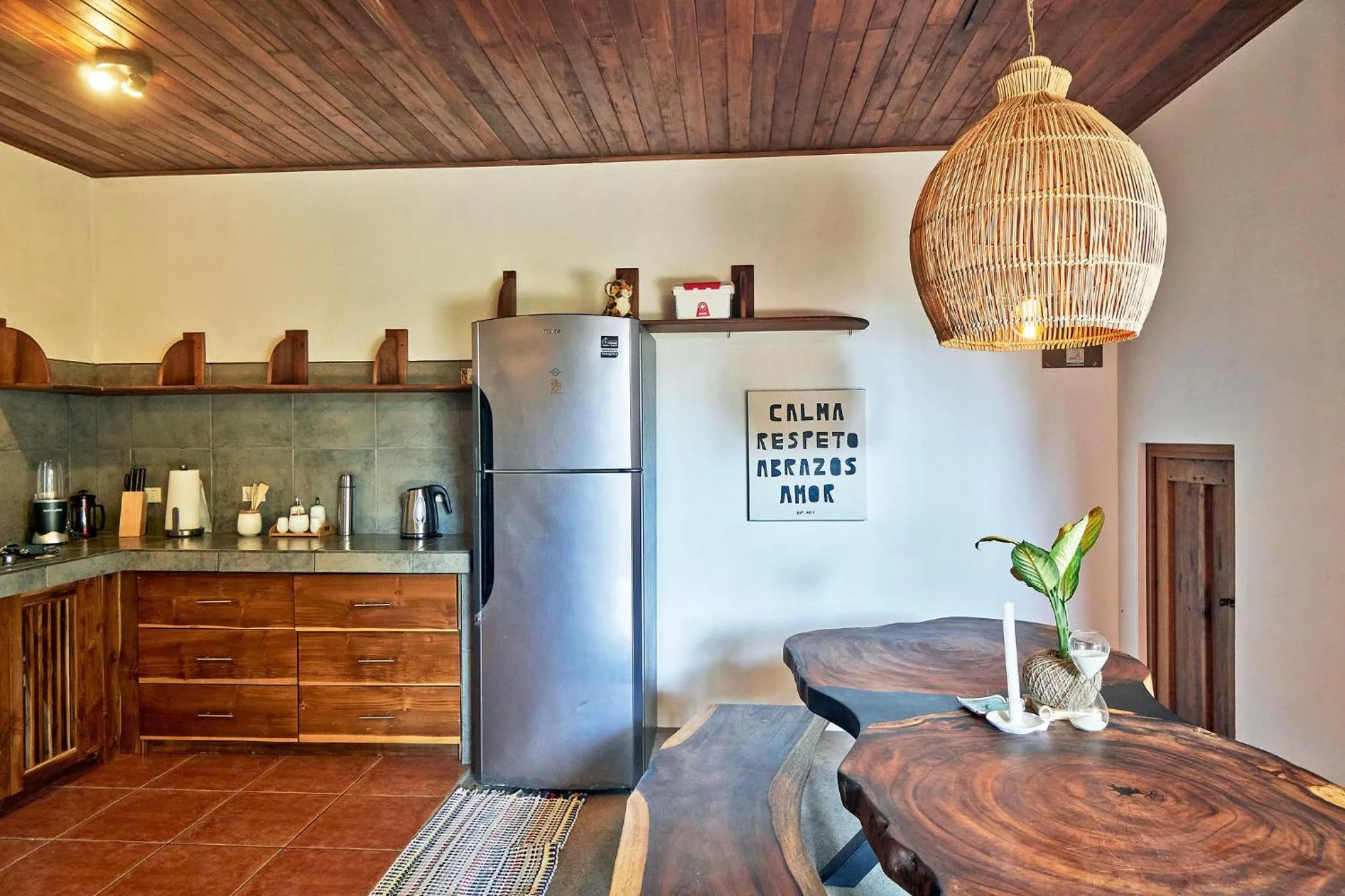 Kitchen or kitchenette in Casa Calocita