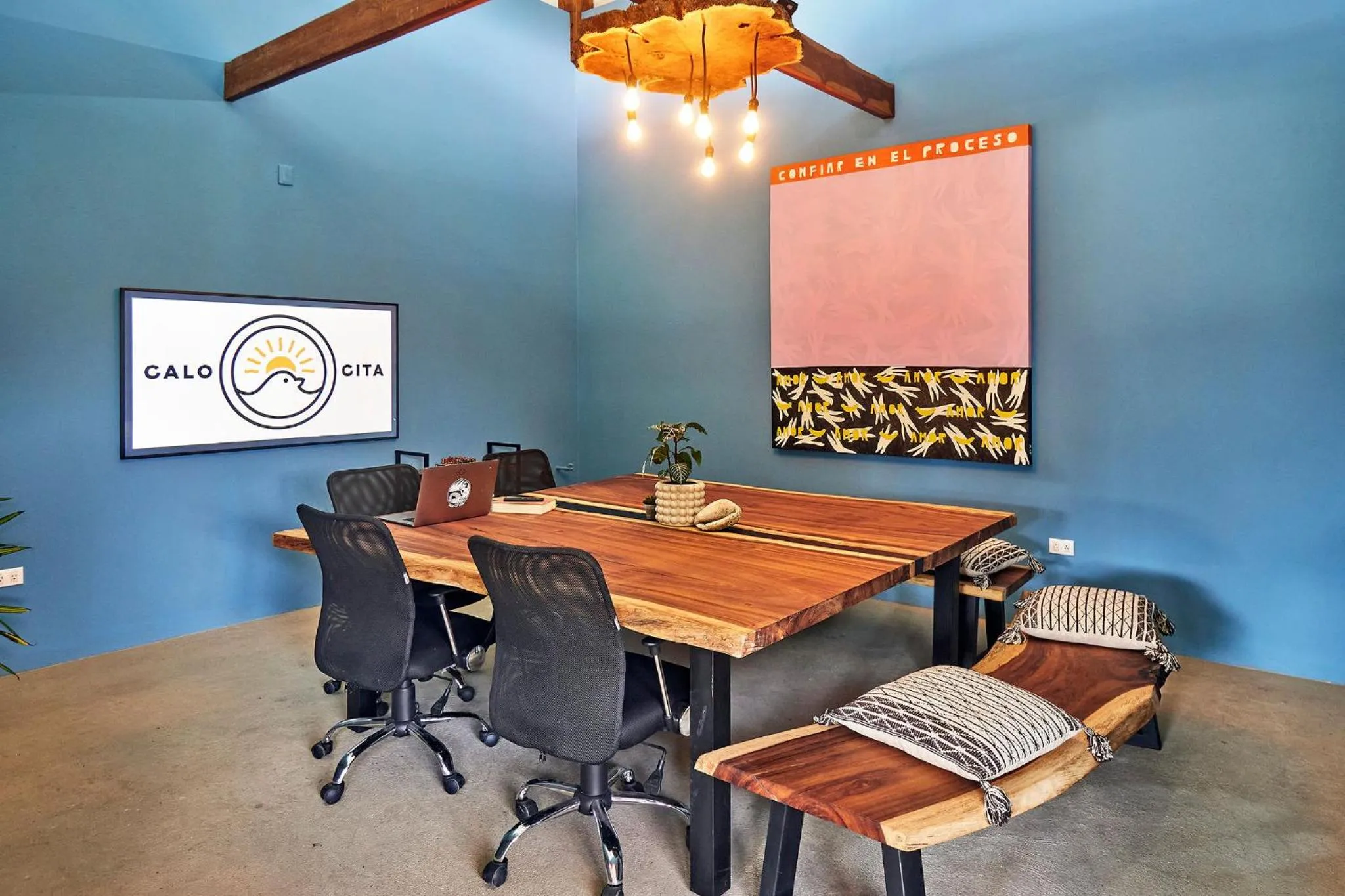 Communal lounge/ TV room in Casa Calocita