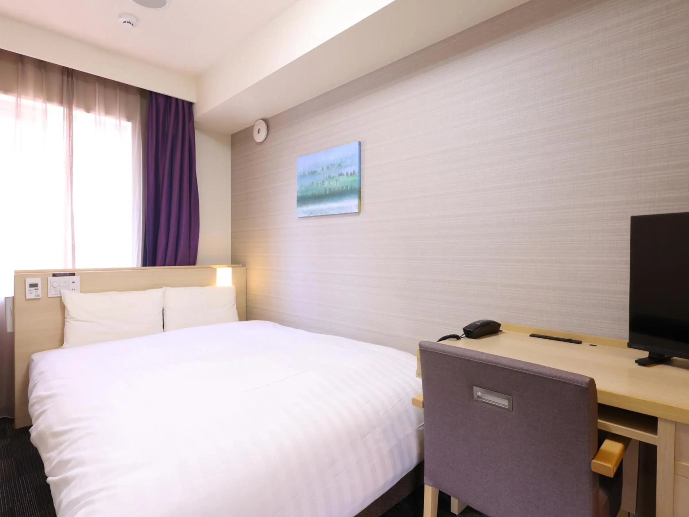 Photo of the whole room, Bed in Dormy Inn Sapporo Annex