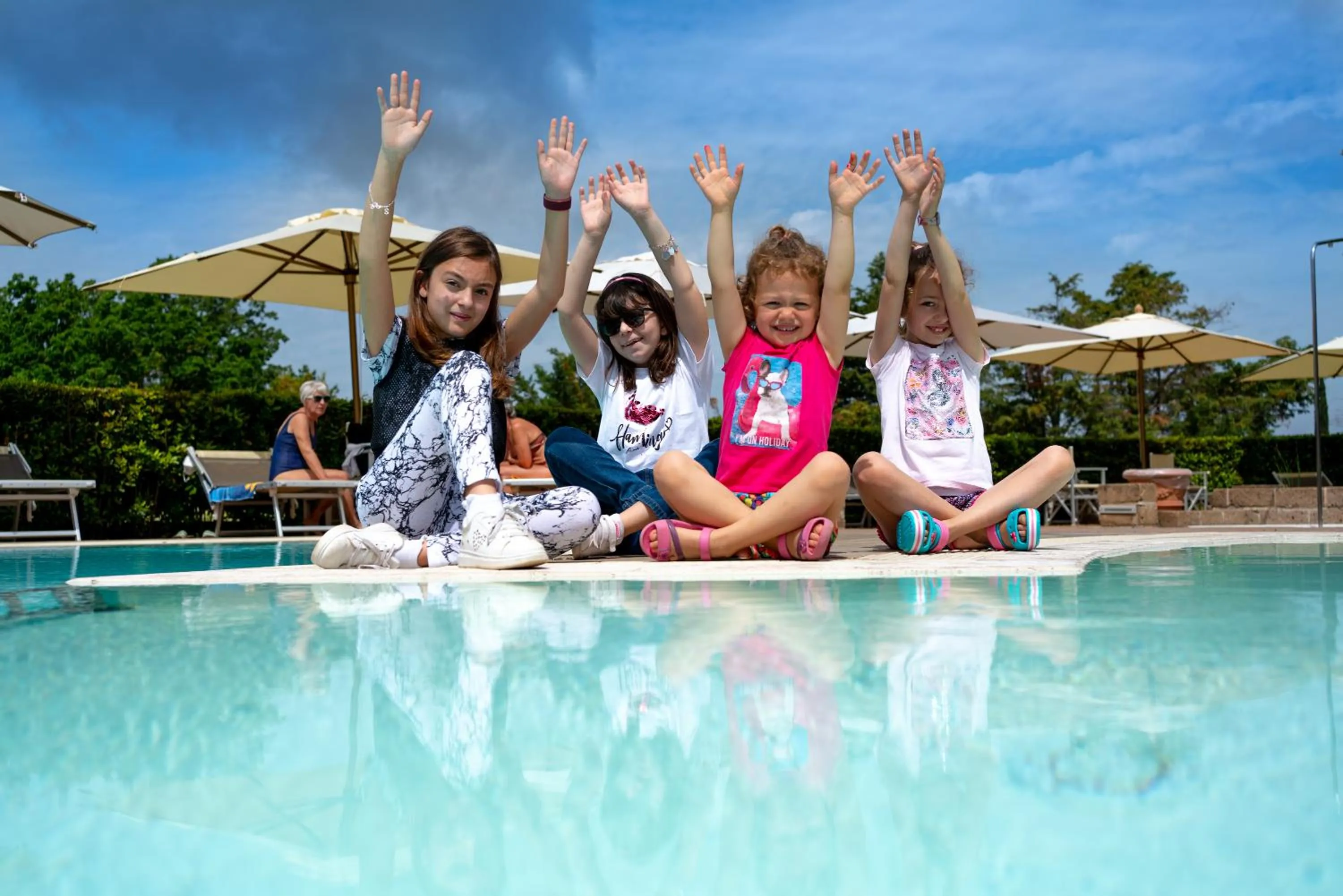 Swimming pool in Borgo Etrusco