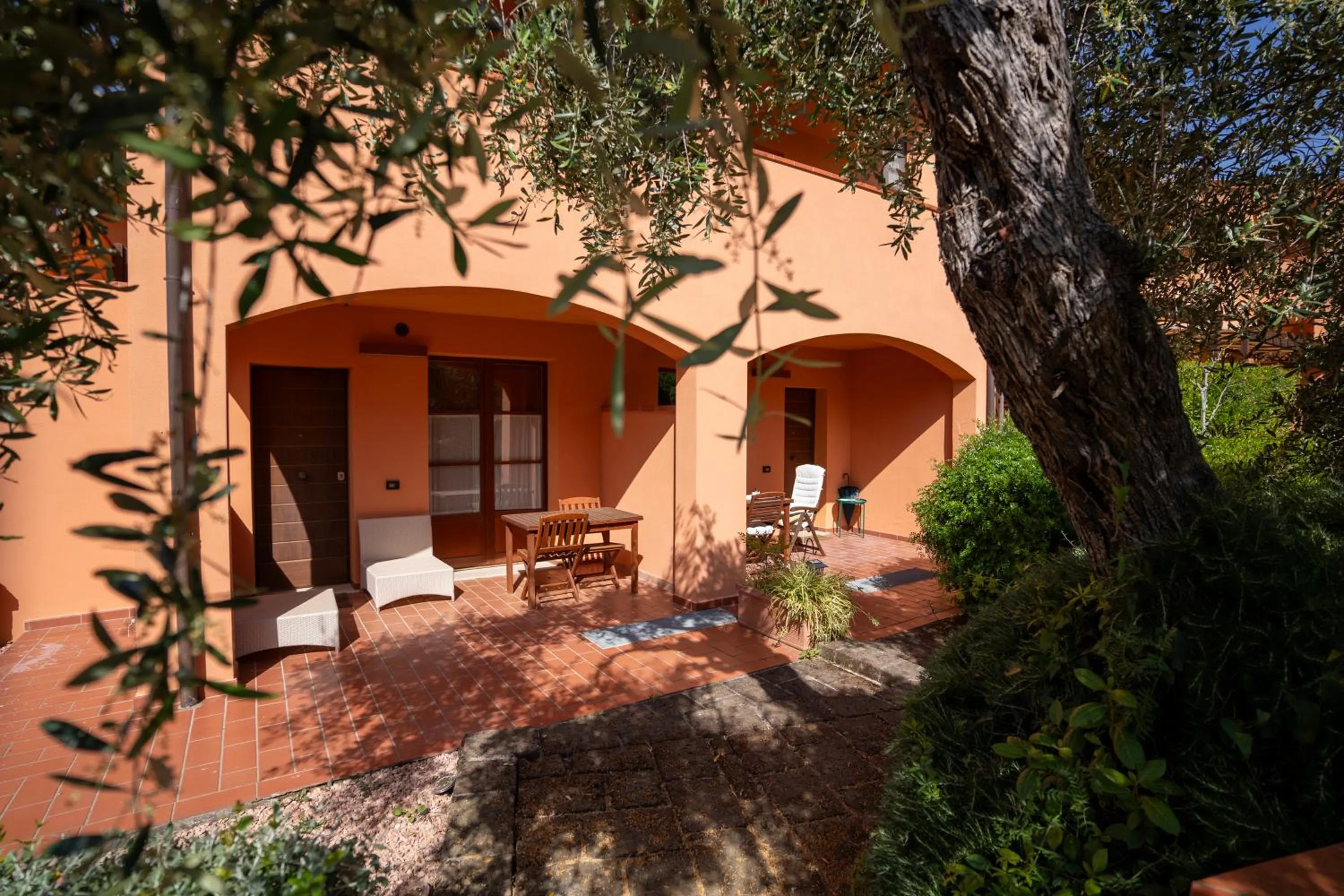 Facade/entrance in Borgo Etrusco