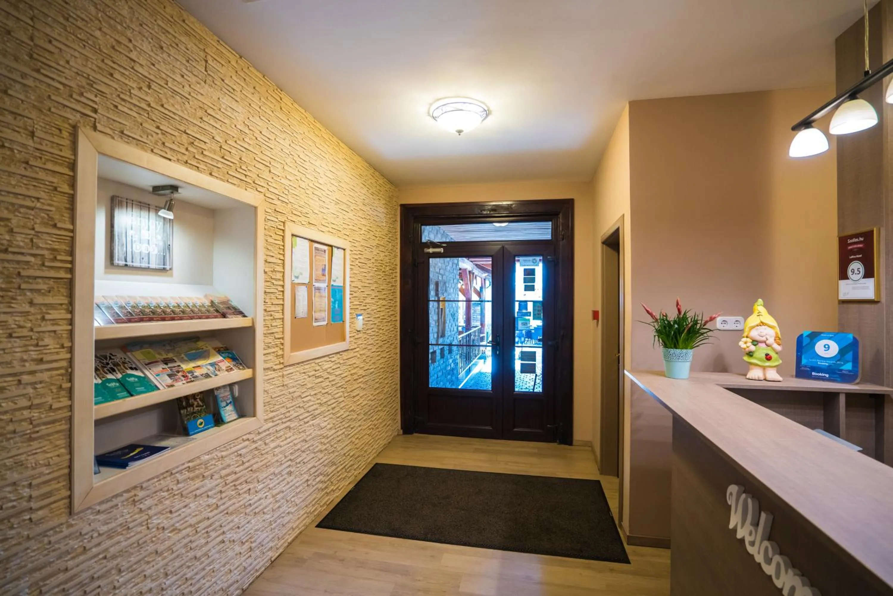 Lobby or reception in Hotel La Riva