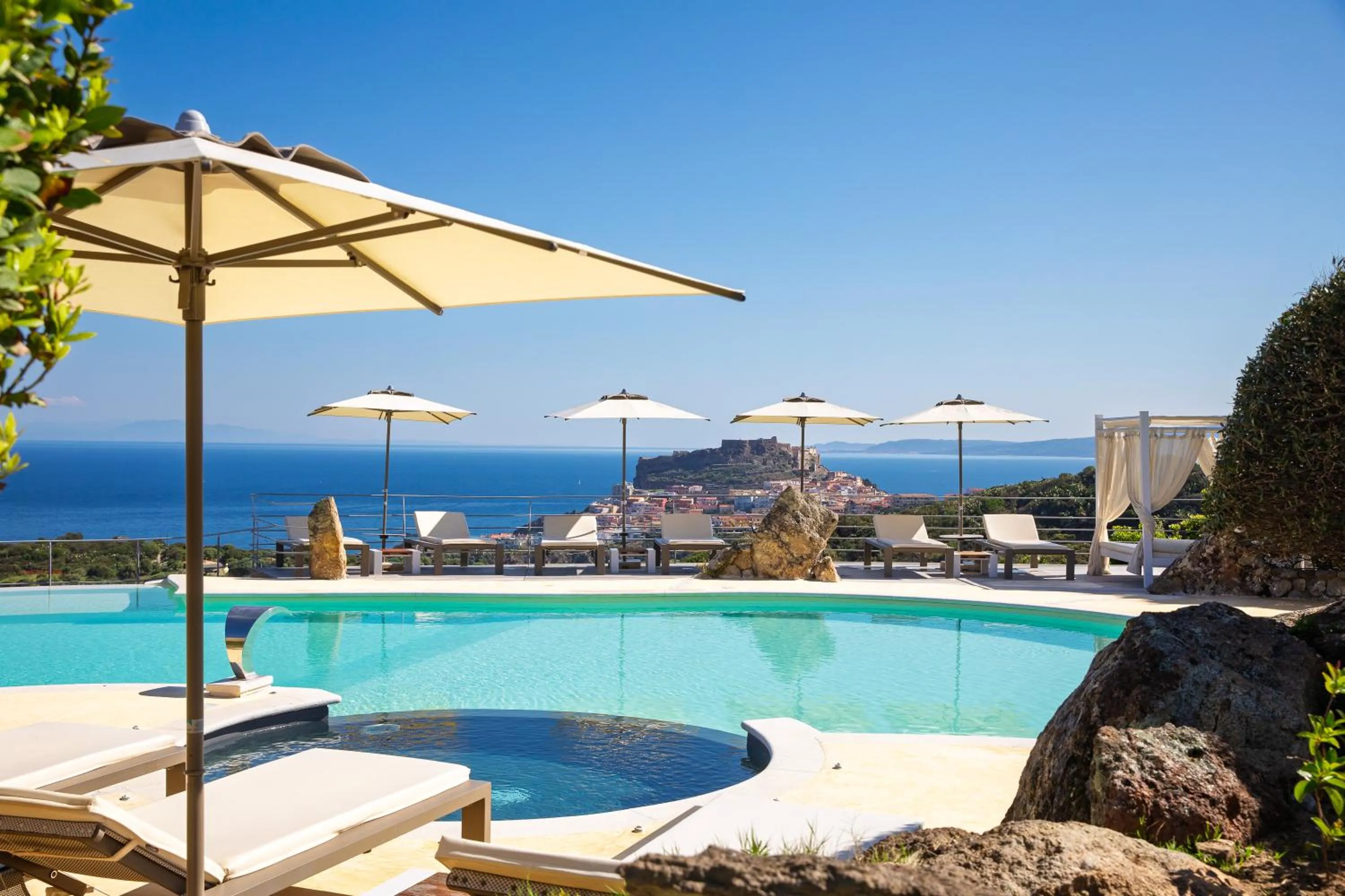 Swimming pool in Bajaloglia Resort