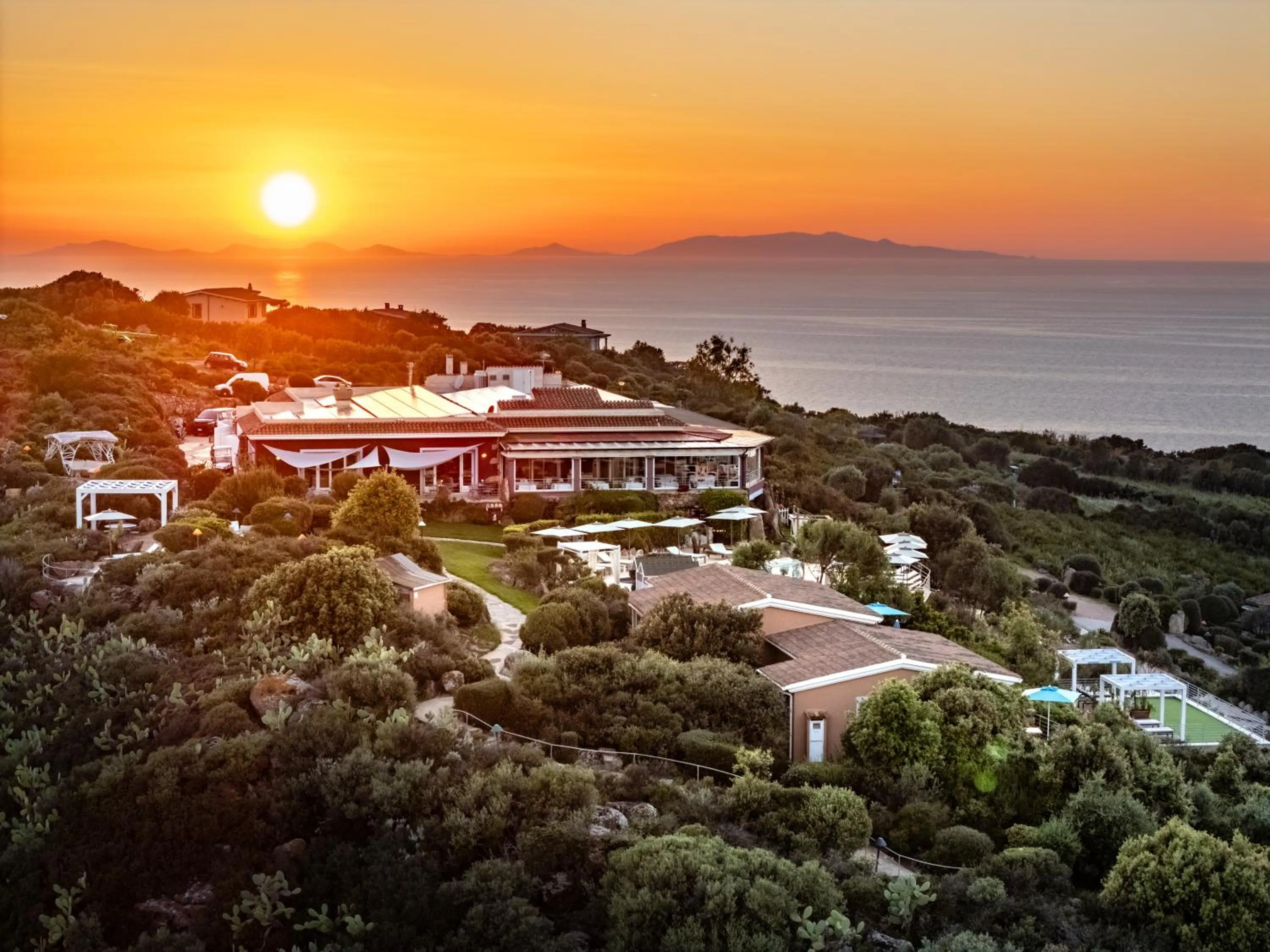 Bird's eye view in Bajaloglia Resort