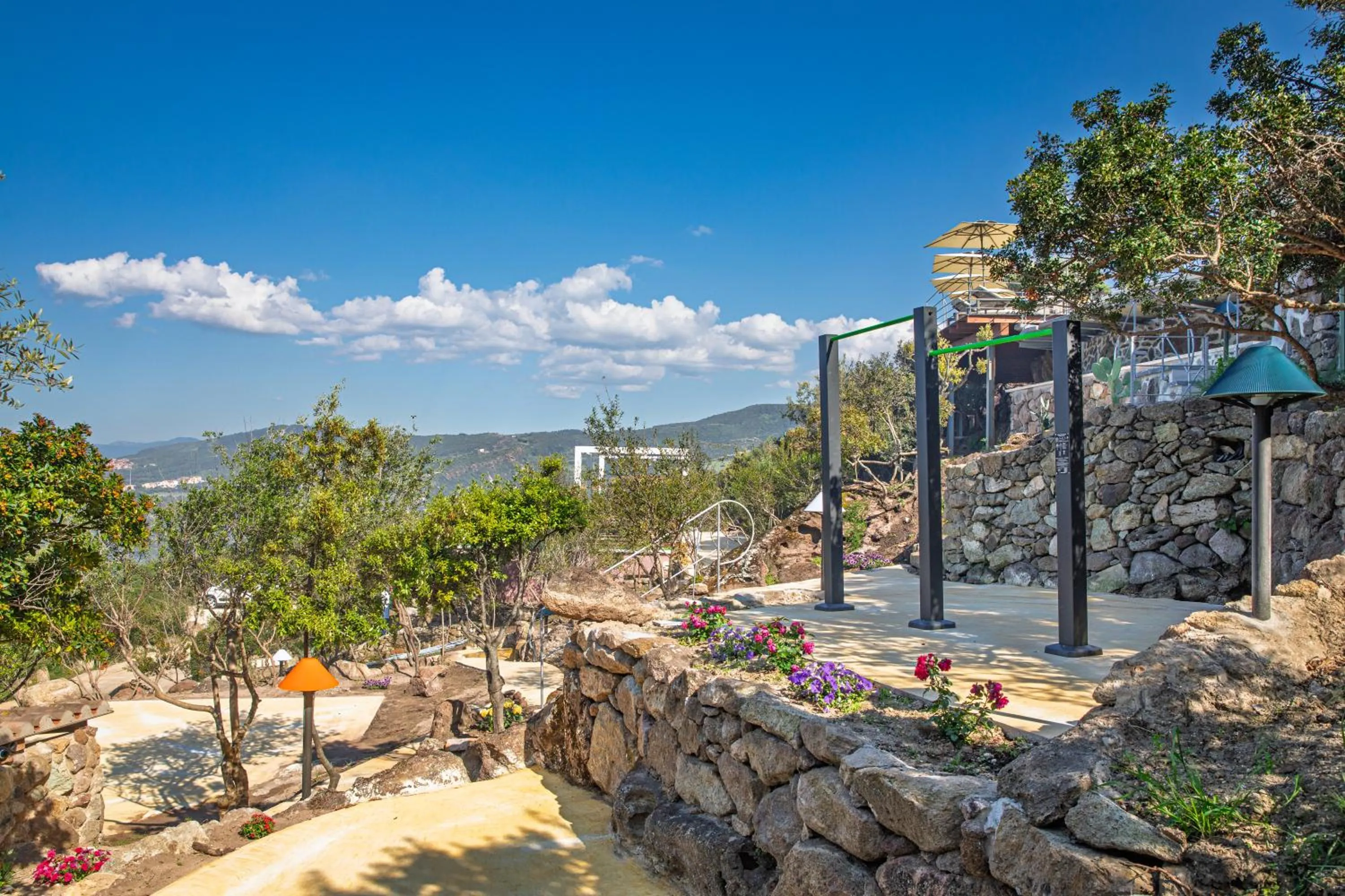 Fitness centre/facilities in Bajaloglia Resort