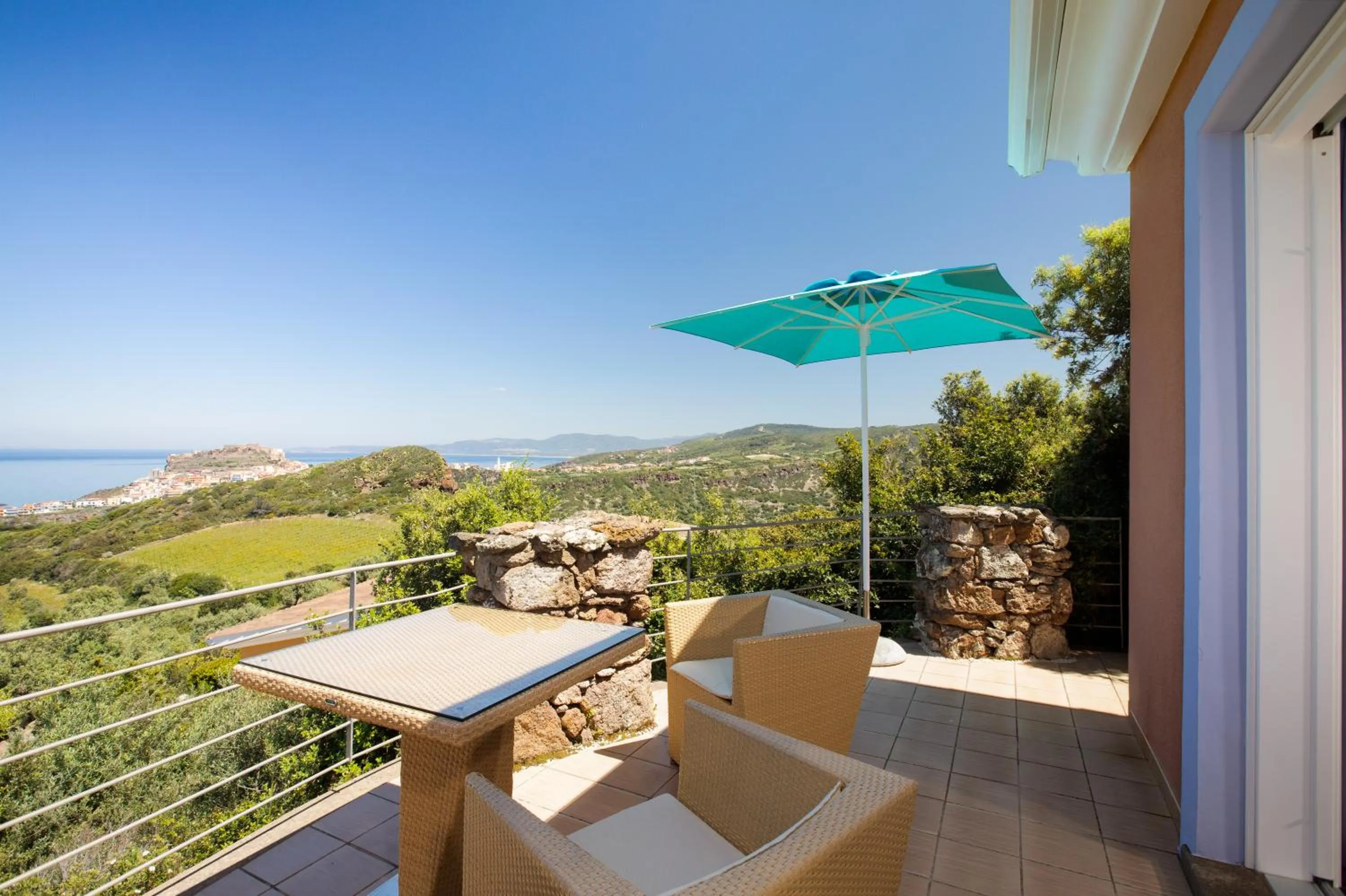 Balcony/Terrace in Bajaloglia Resort