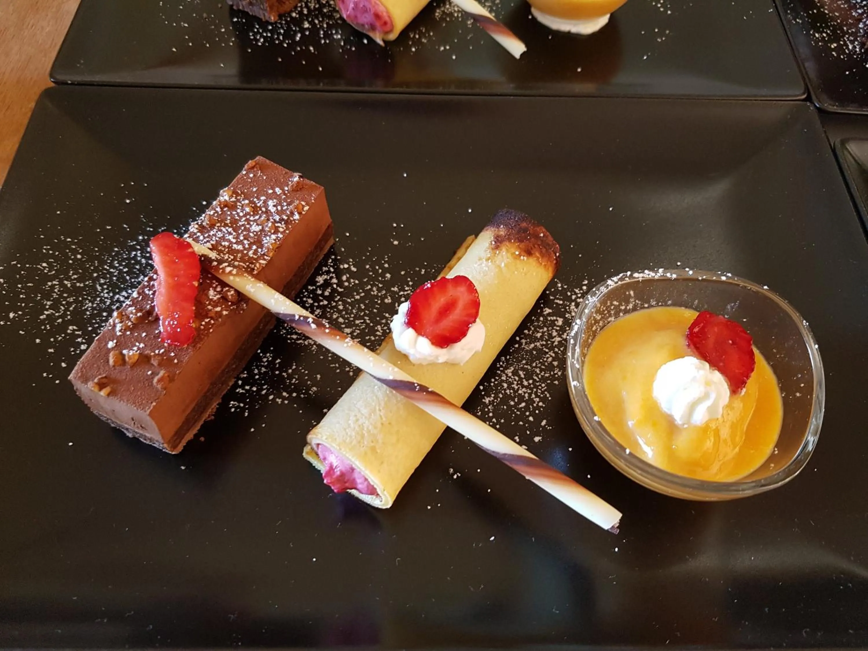 Food close-up in Domaine de Chantemerle