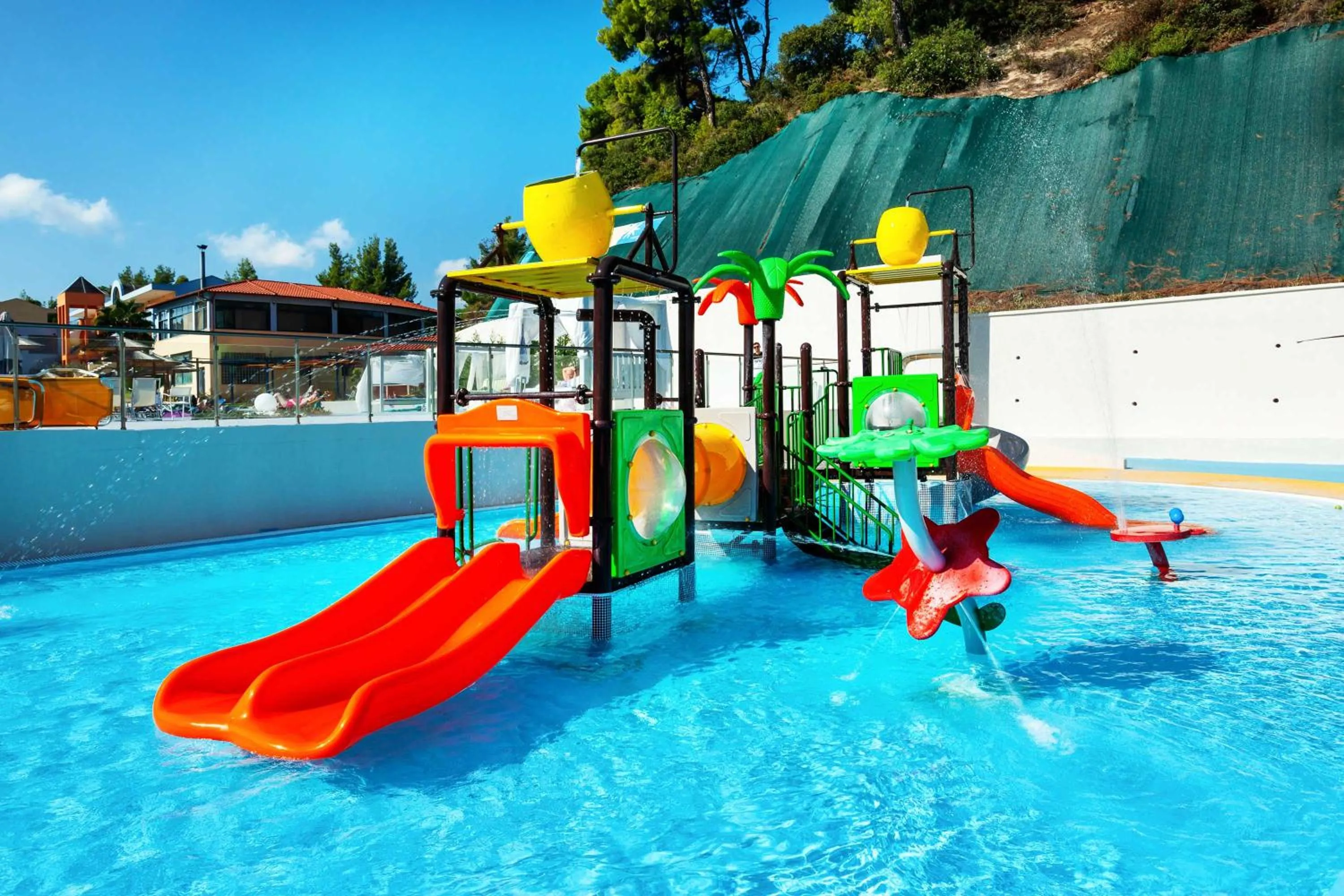 Aqua park in Atrium Hotel