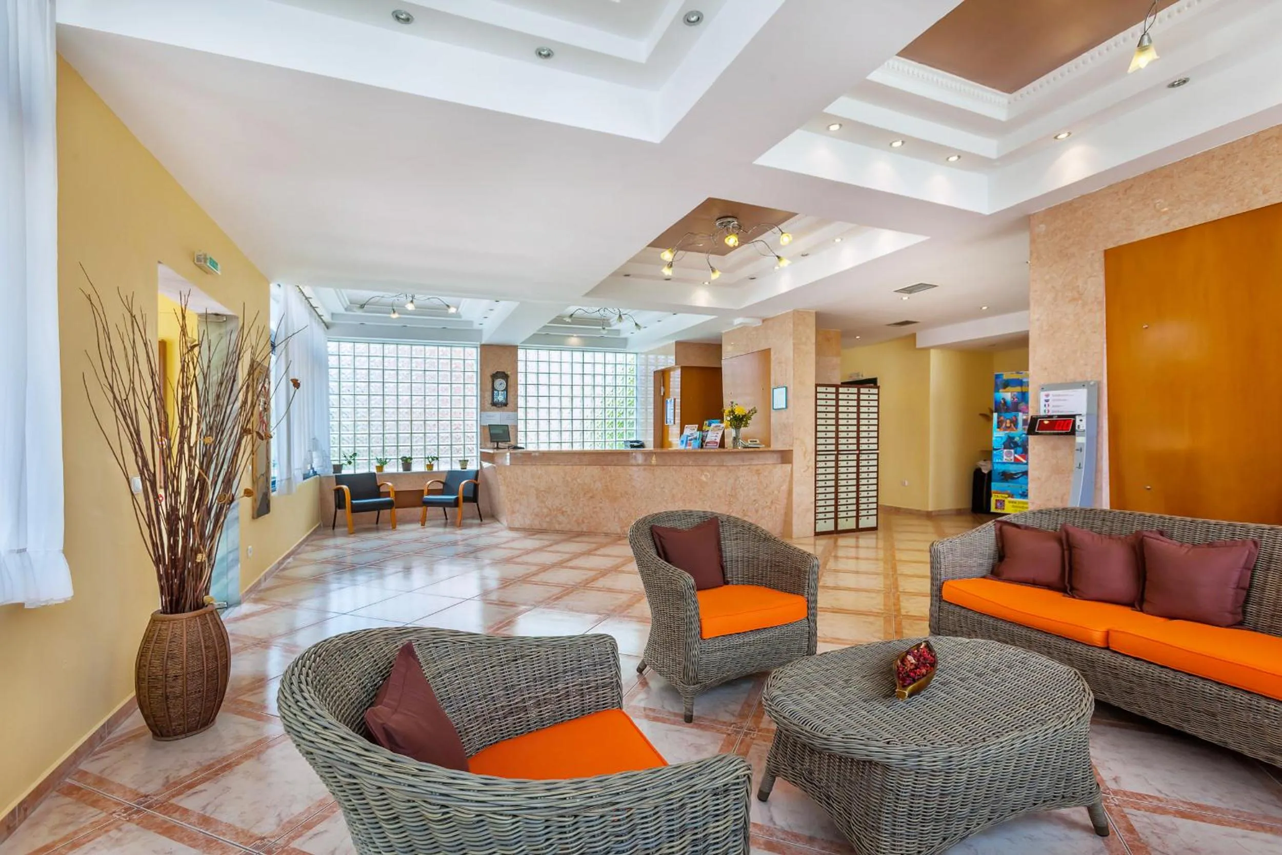 Lobby or reception in Atrium Hotel