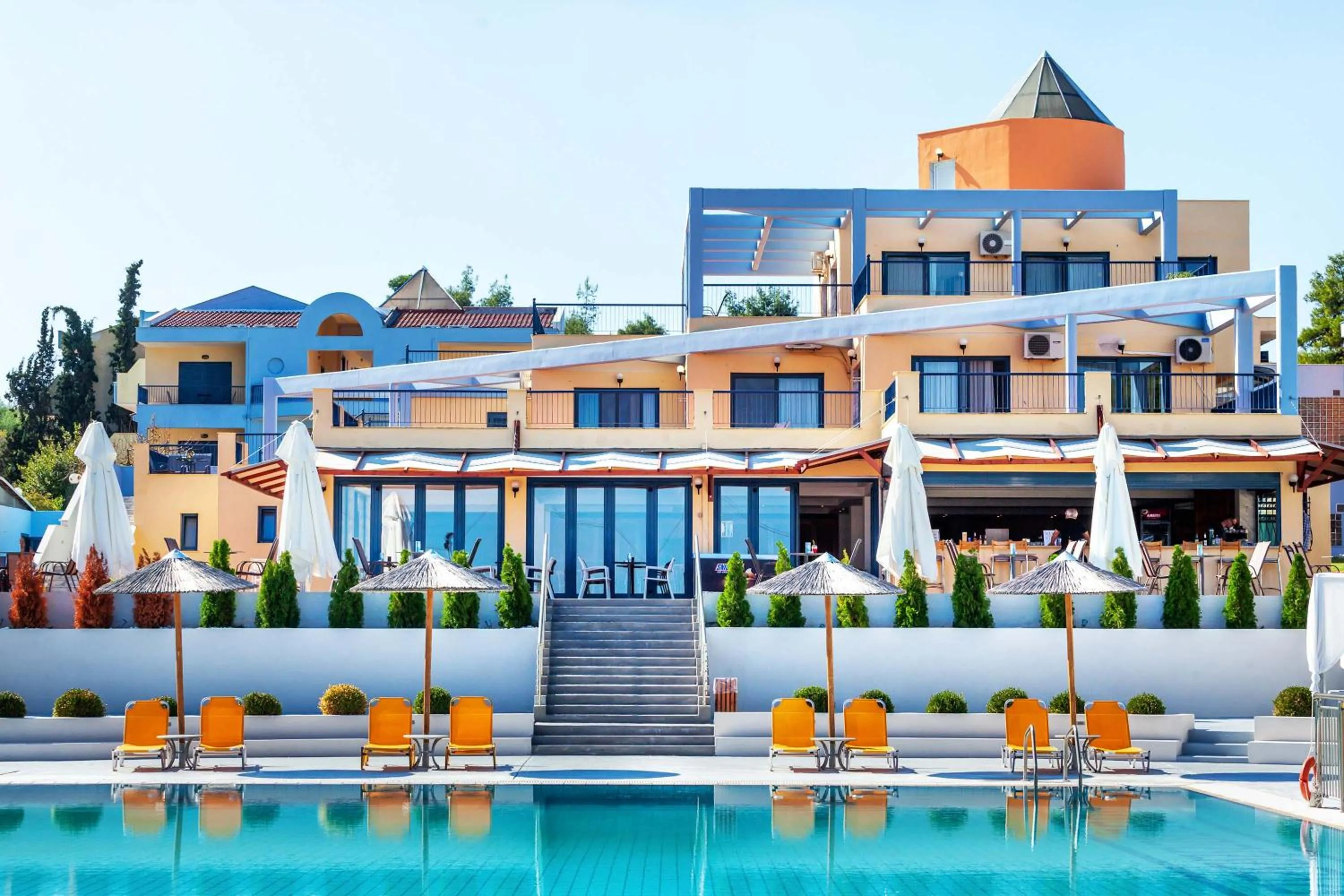 Property building in Atrium Hotel