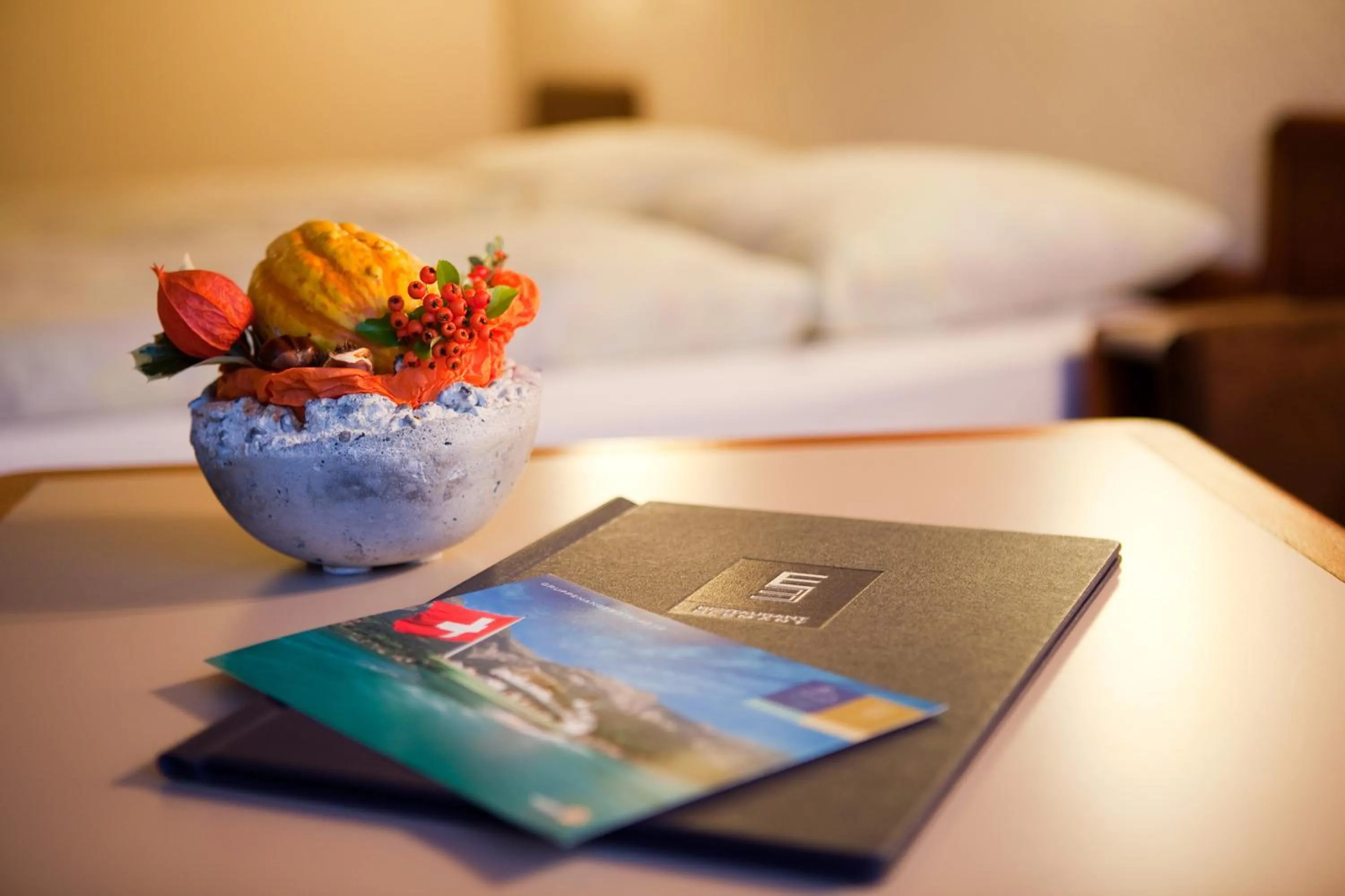 Decorative detail, Bed in Seehotel Bönigen