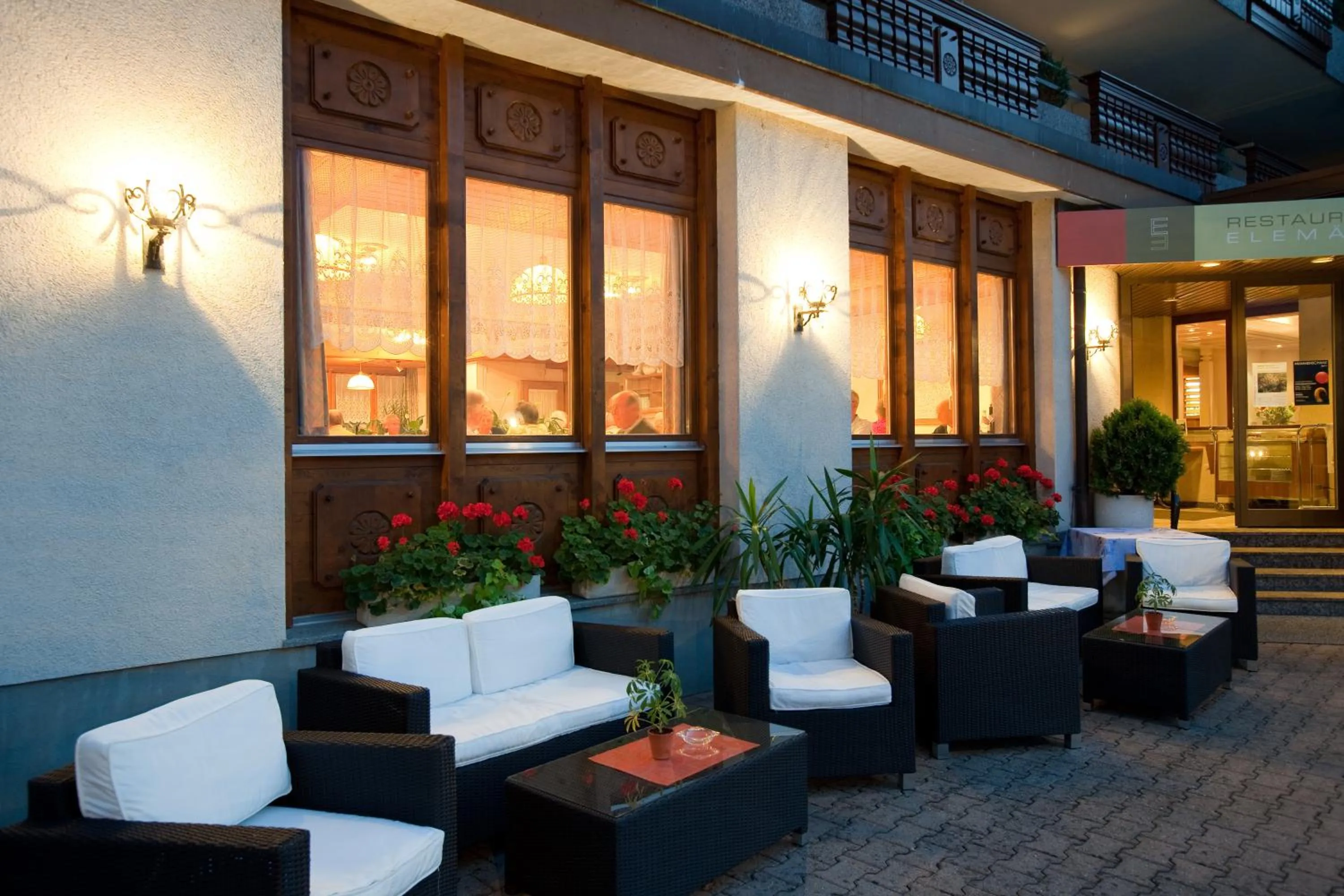 Balcony/Terrace in Seehotel Bönigen