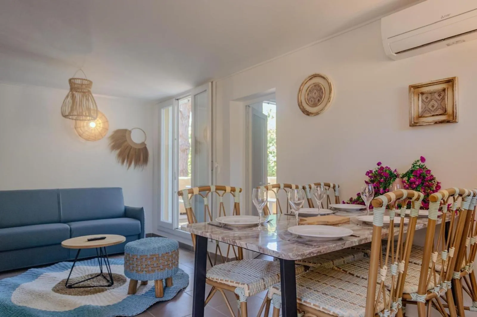 Dining area in Village Vacances La Vallicella