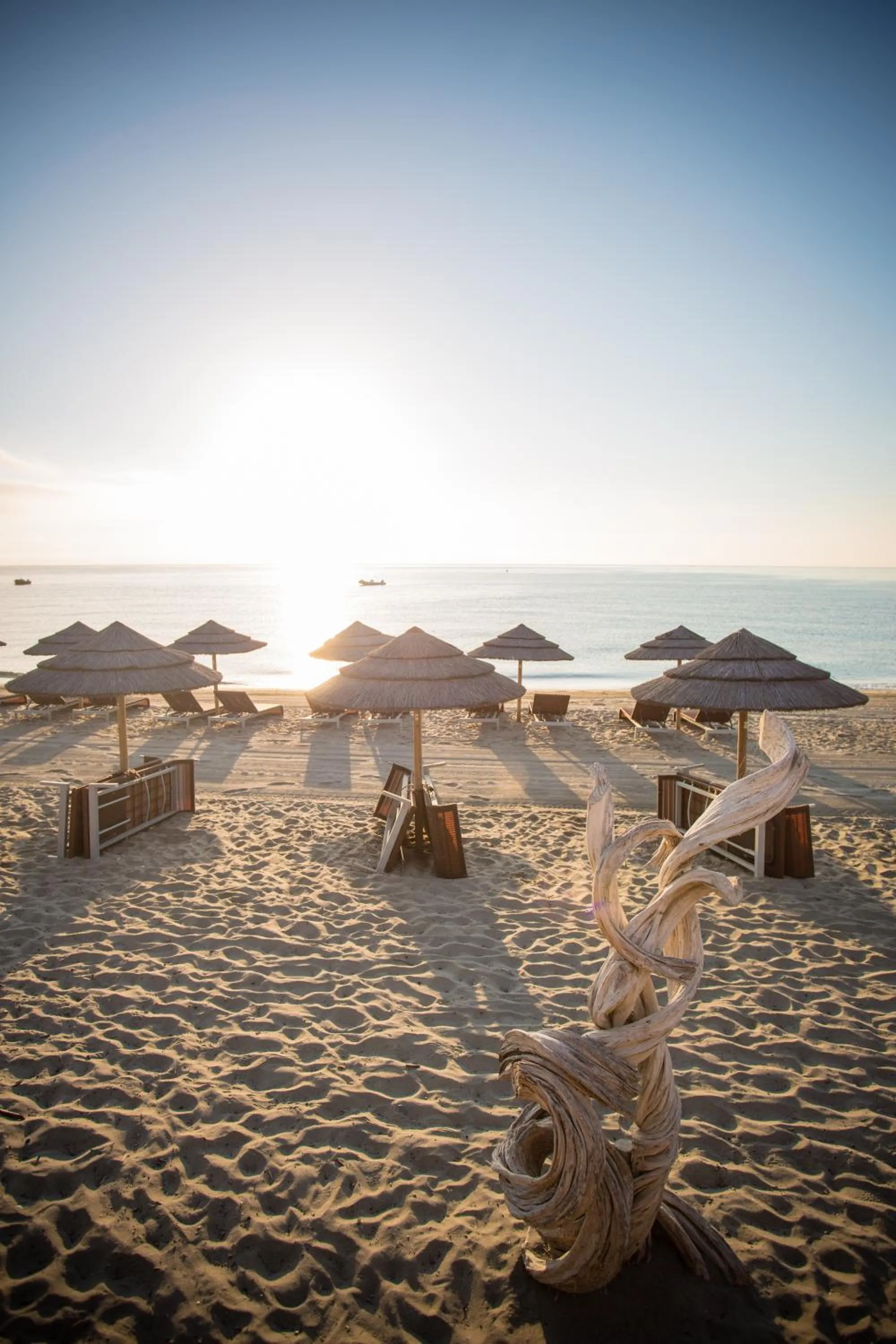 Beach in Village Vacances La Vallicella