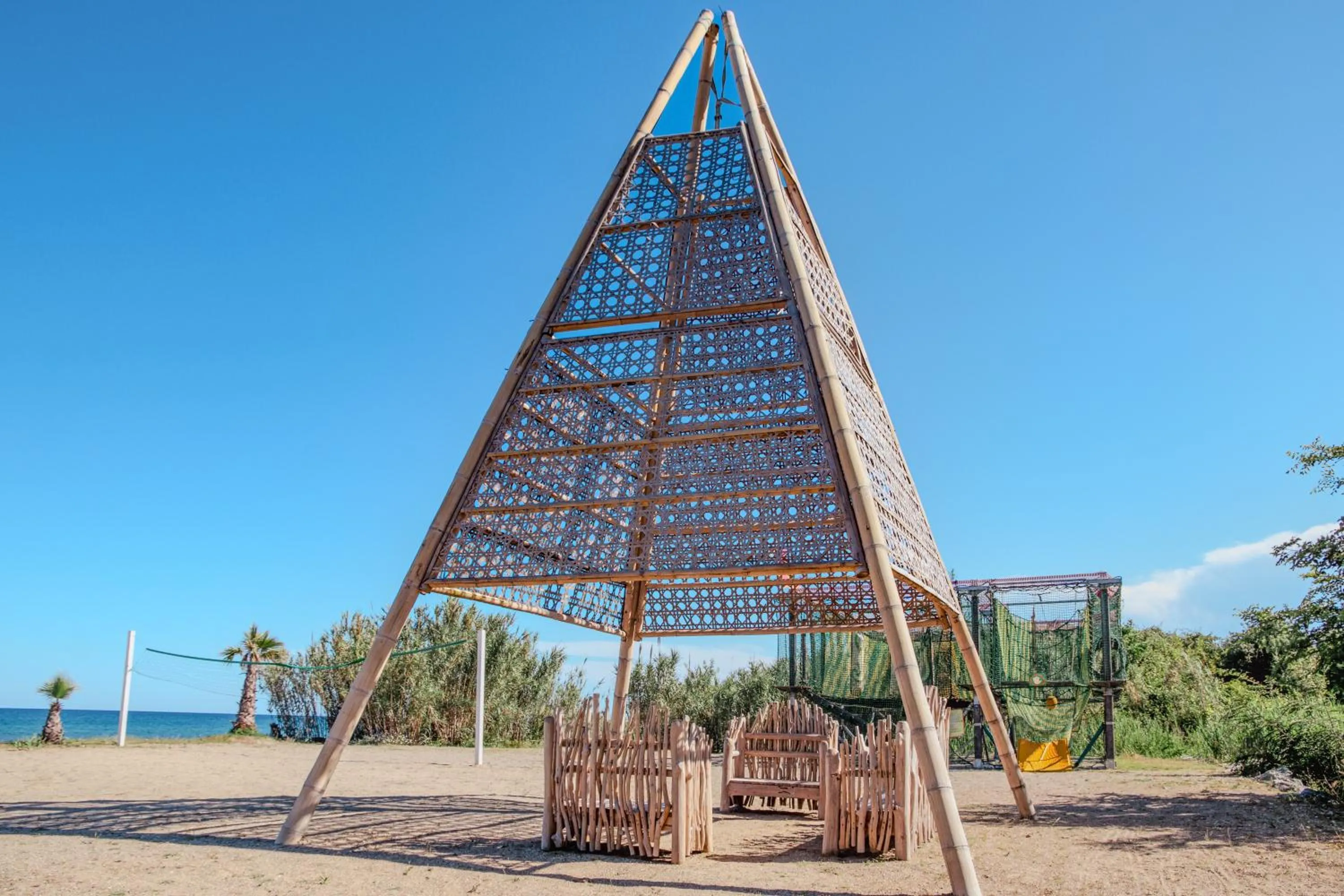 Children play ground in Village Vacances La Vallicella