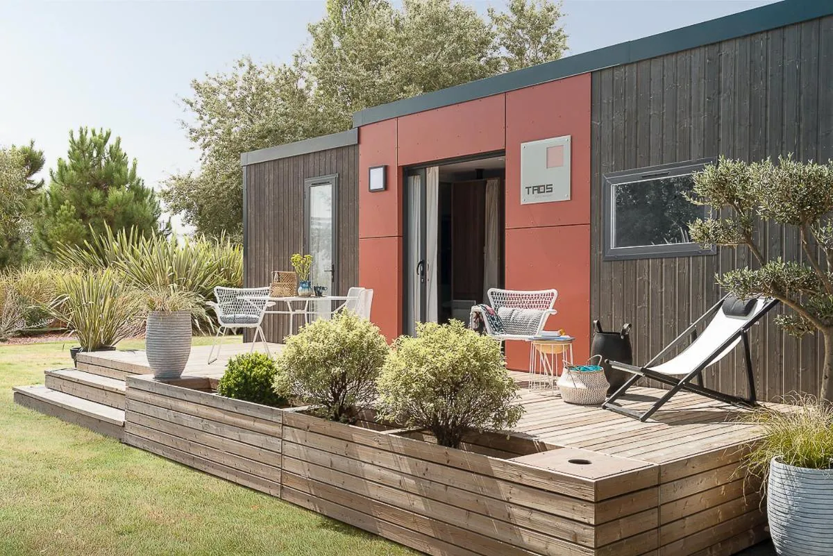 Patio in Village Vacances La Vallicella