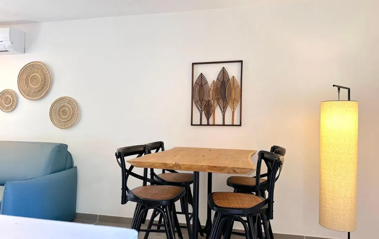 Dining area in Village Vacances La Vallicella