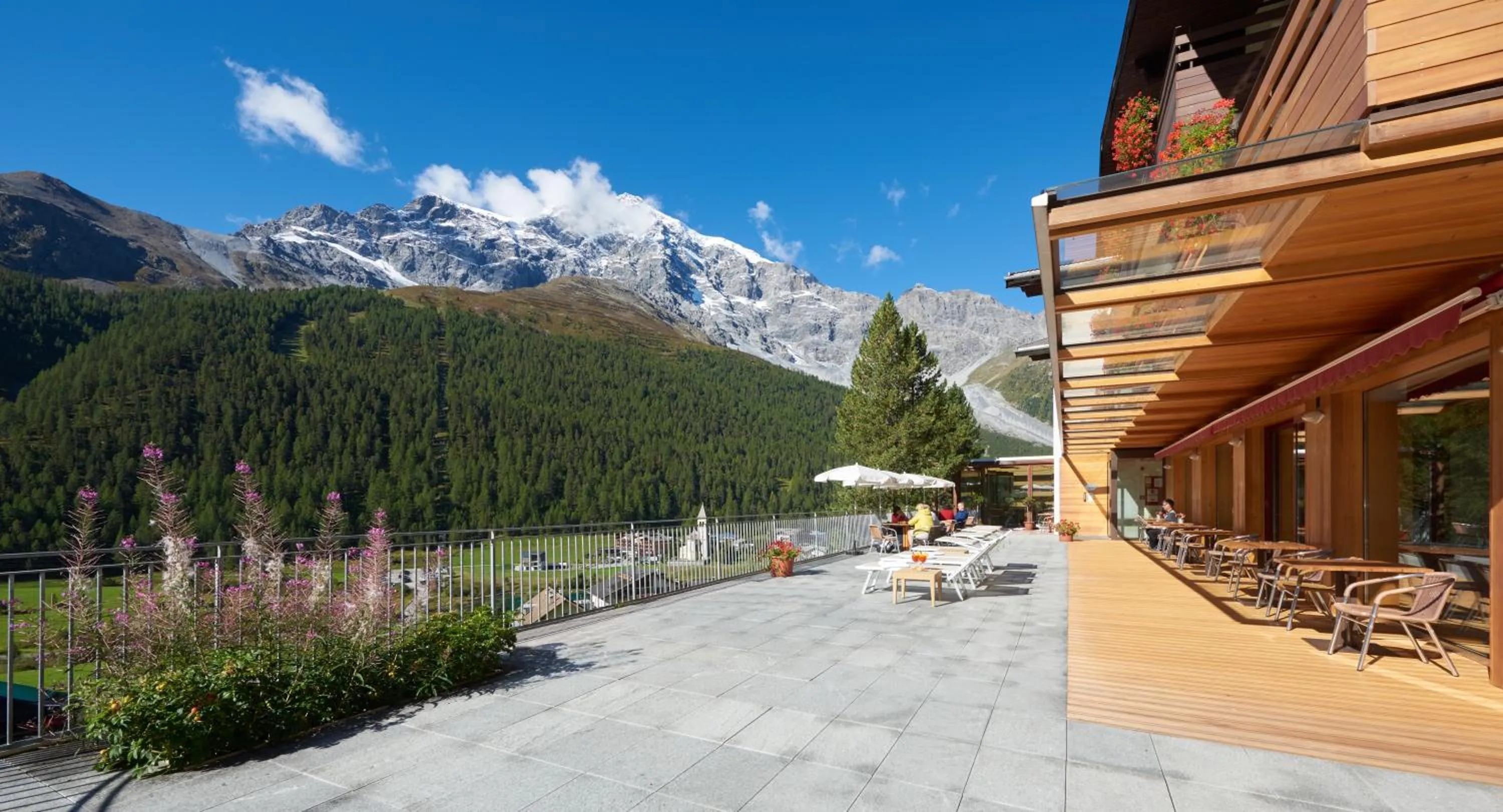 Balcony/Terrace in Hotel Marlet