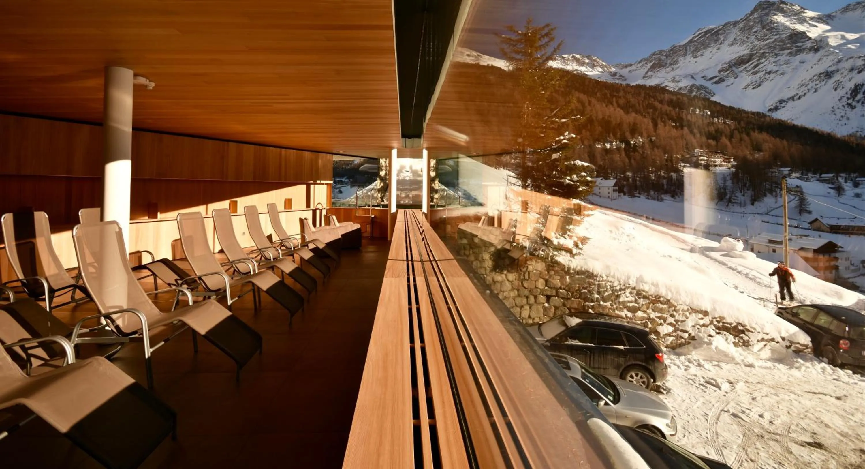 Sauna in Hotel Marlet