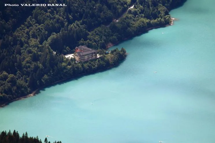 Facade/entrance in Grand Hotel Molveno