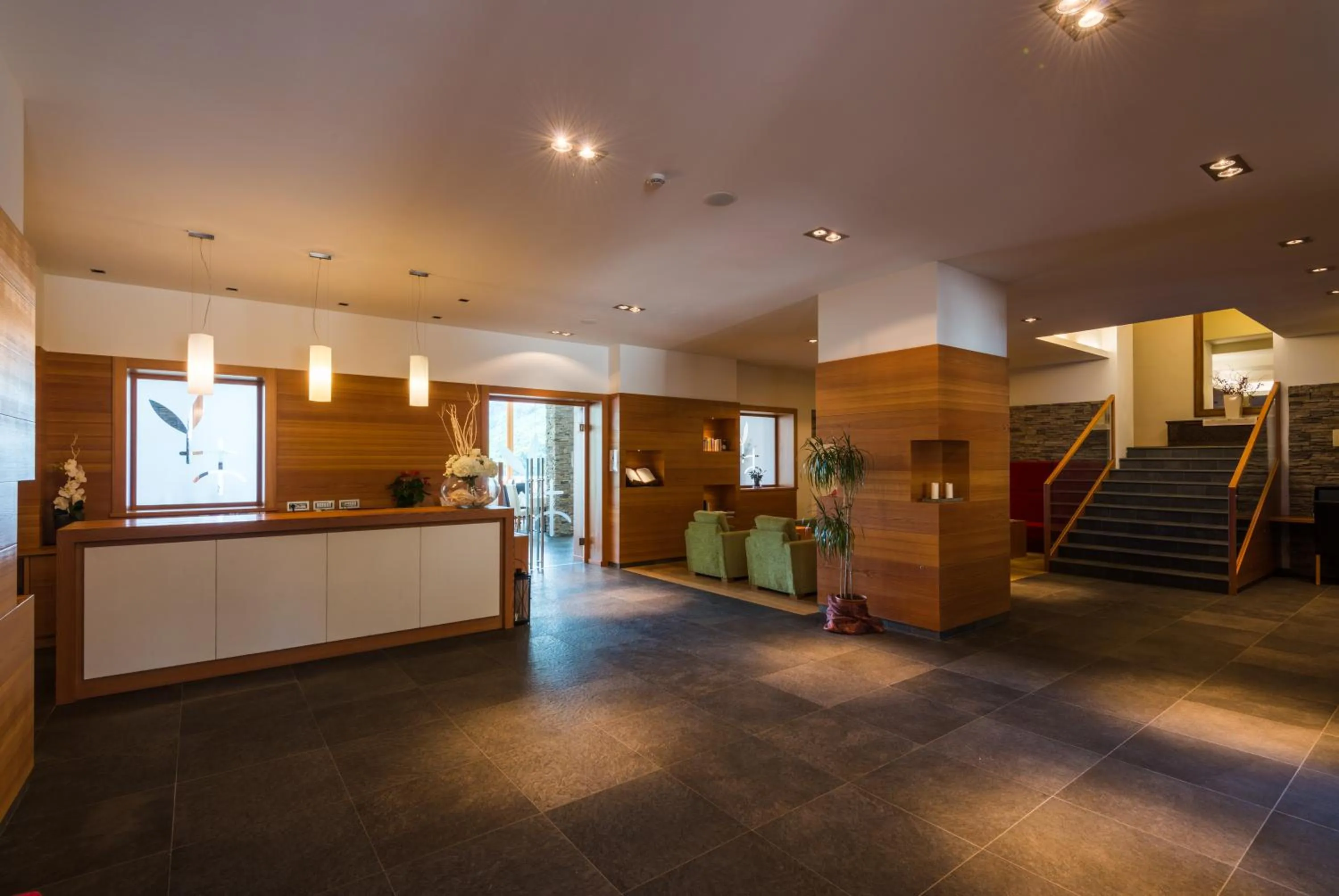 Lobby or reception in Grand Hotel Molveno