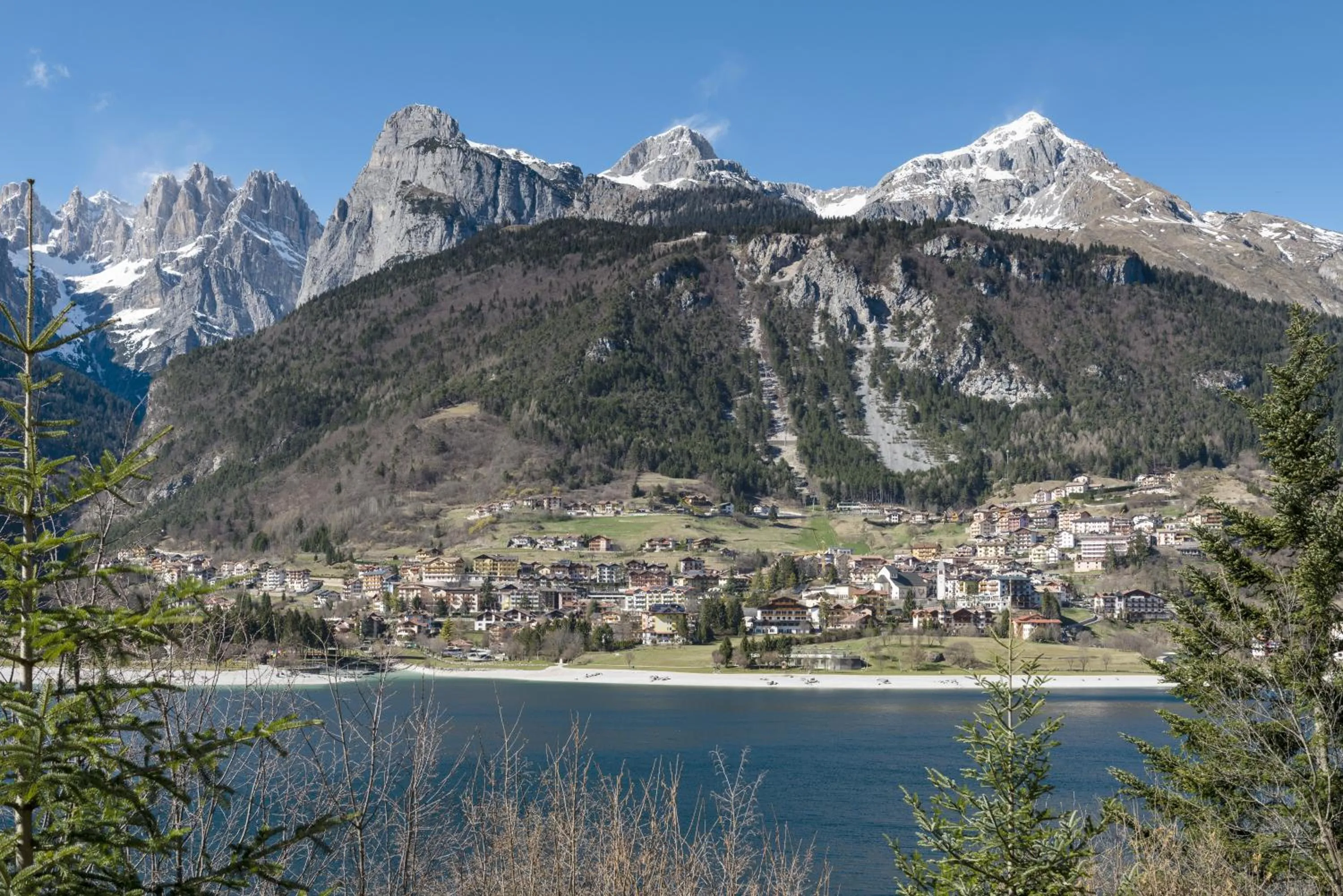 View (from property/room) in Grand Hotel Molveno