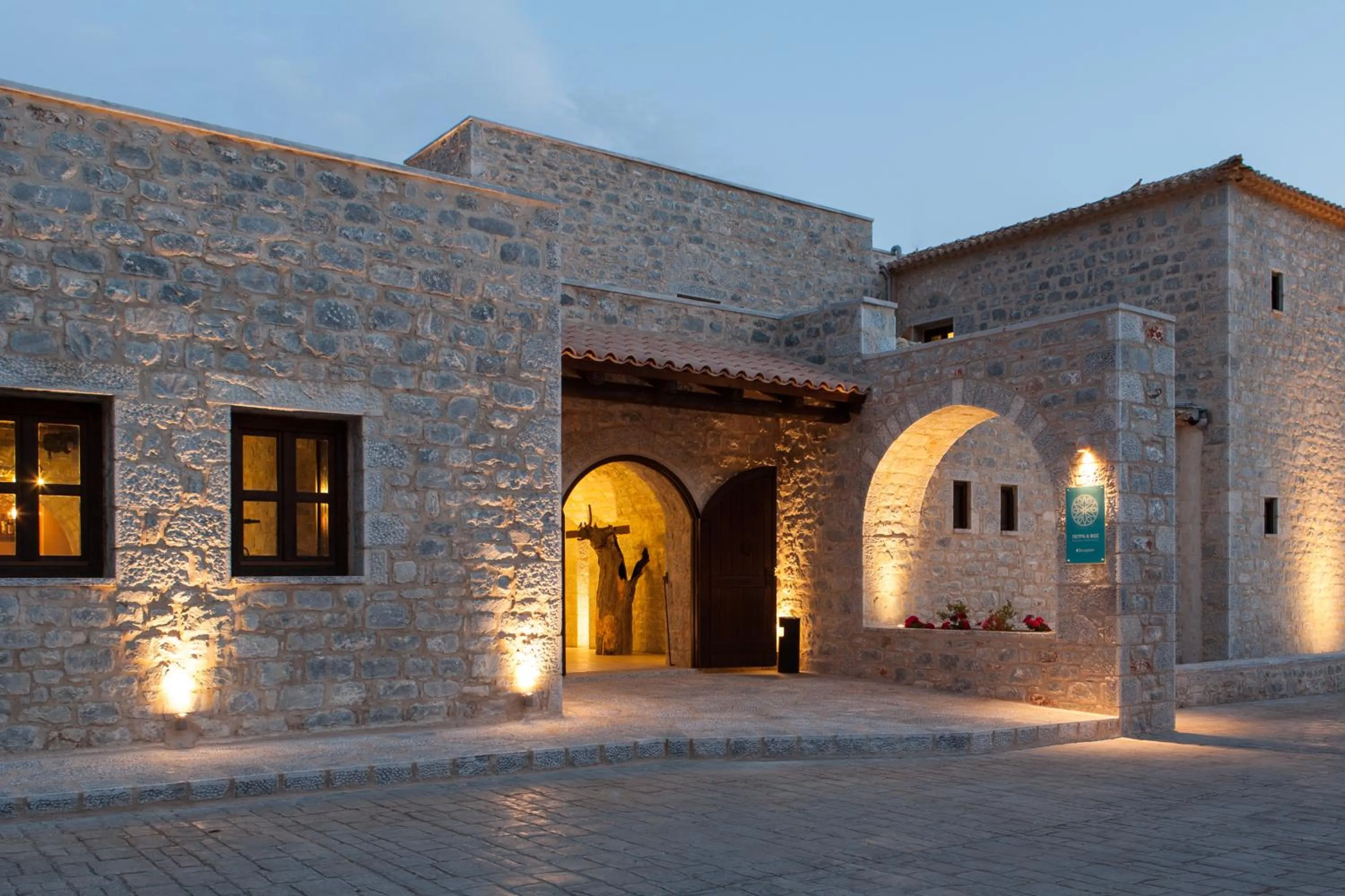 Facade/entrance in Petra & Fos Boutique Hotel & Spa