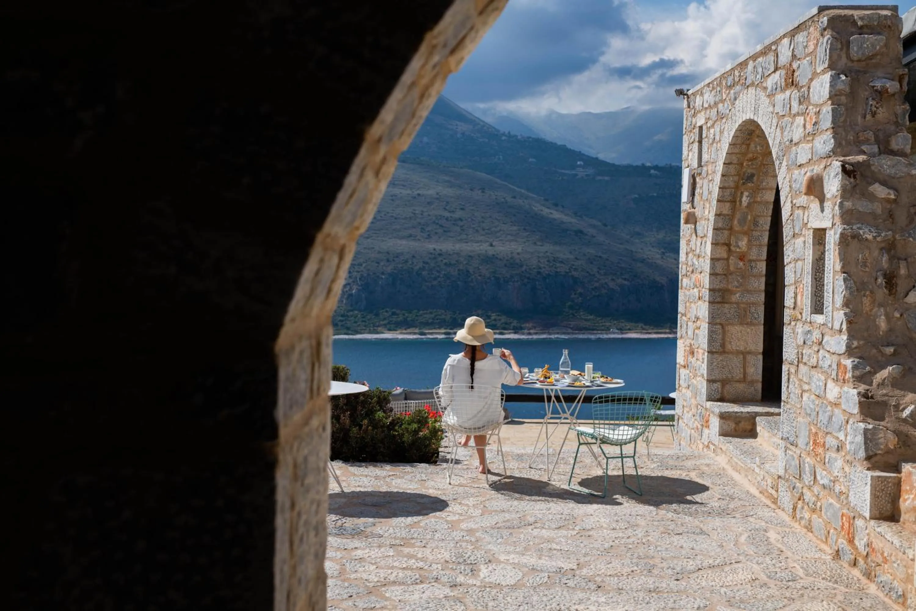 Property building in Petra & Fos Boutique Hotel & Spa