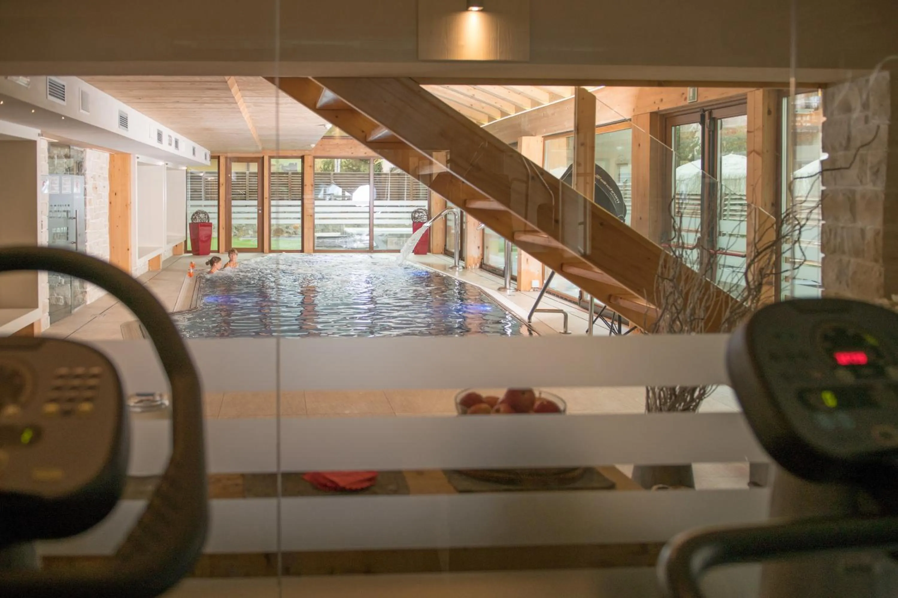 Swimming pool in Bivio Hotel Plaza