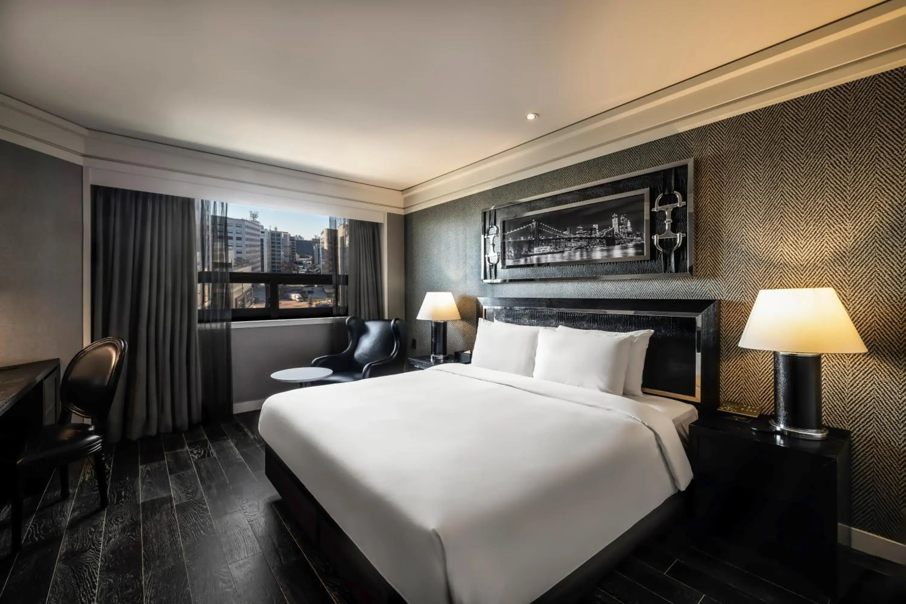 Executive King Room with City View and Free Lounge Access in Kensington Hotel Yeouido Executive King Room with City View and Free Lounge Access in Kensington Hotel Yeouido