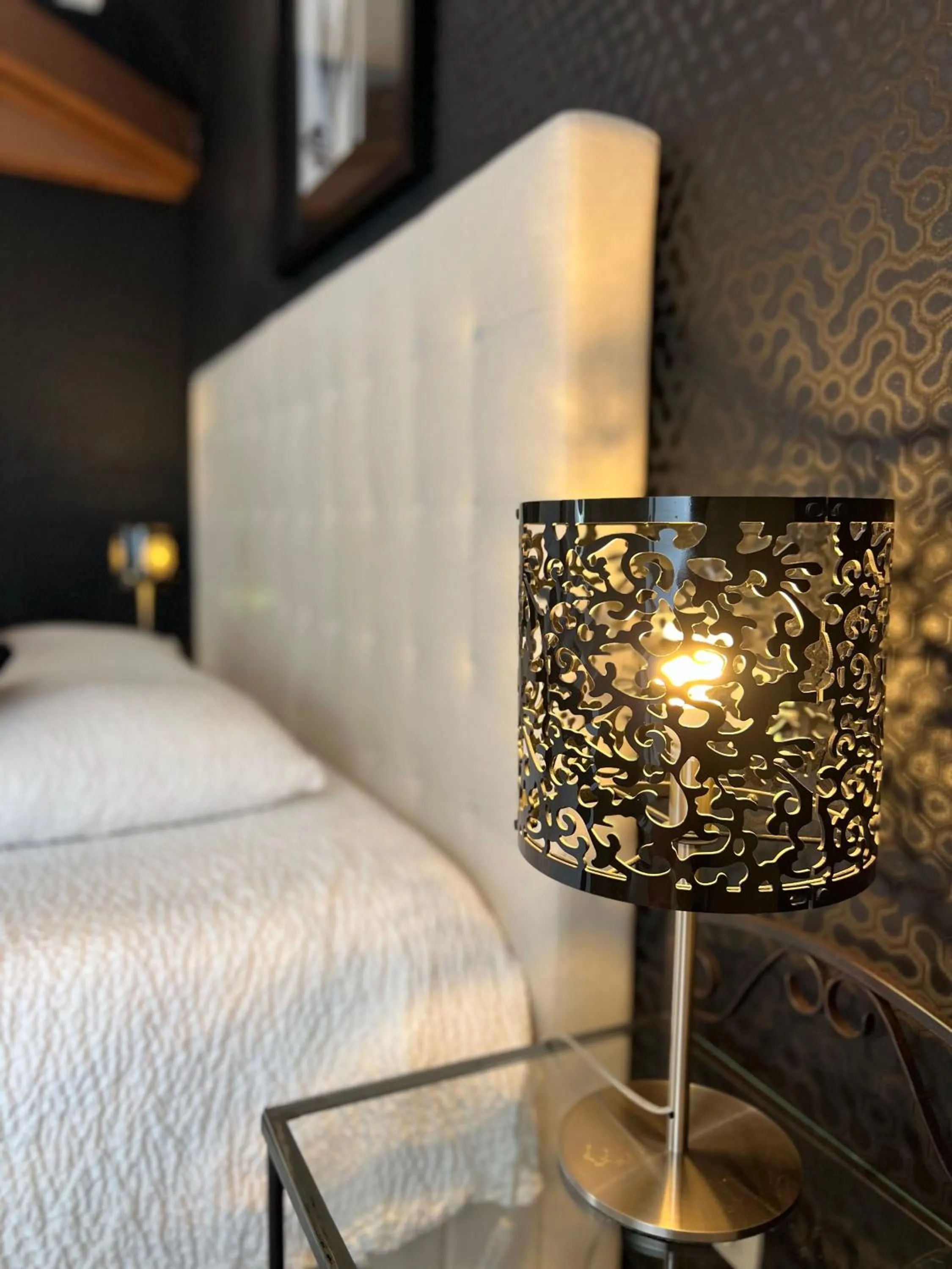 Bed in Hotel Fleur de Lys