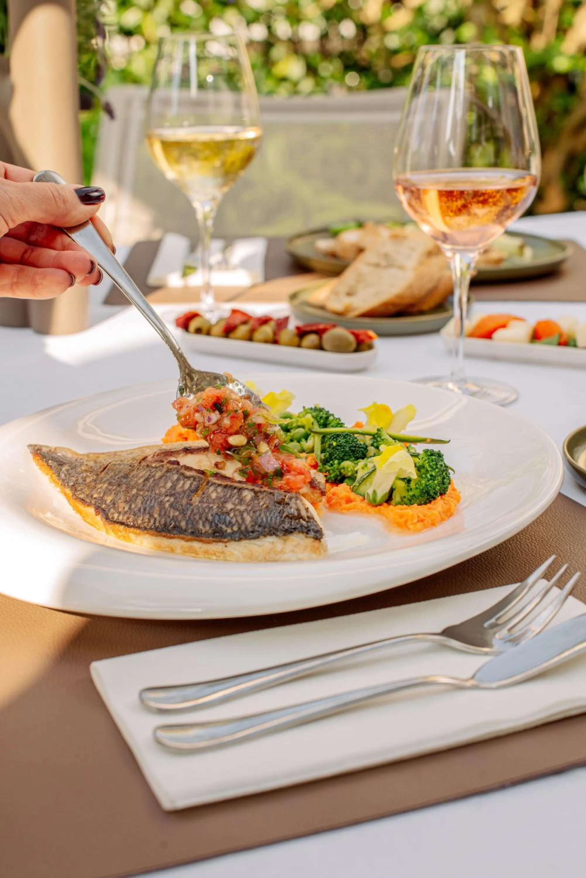 Restaurant/places to eat in Boutique Hôtel Villa Fabulite