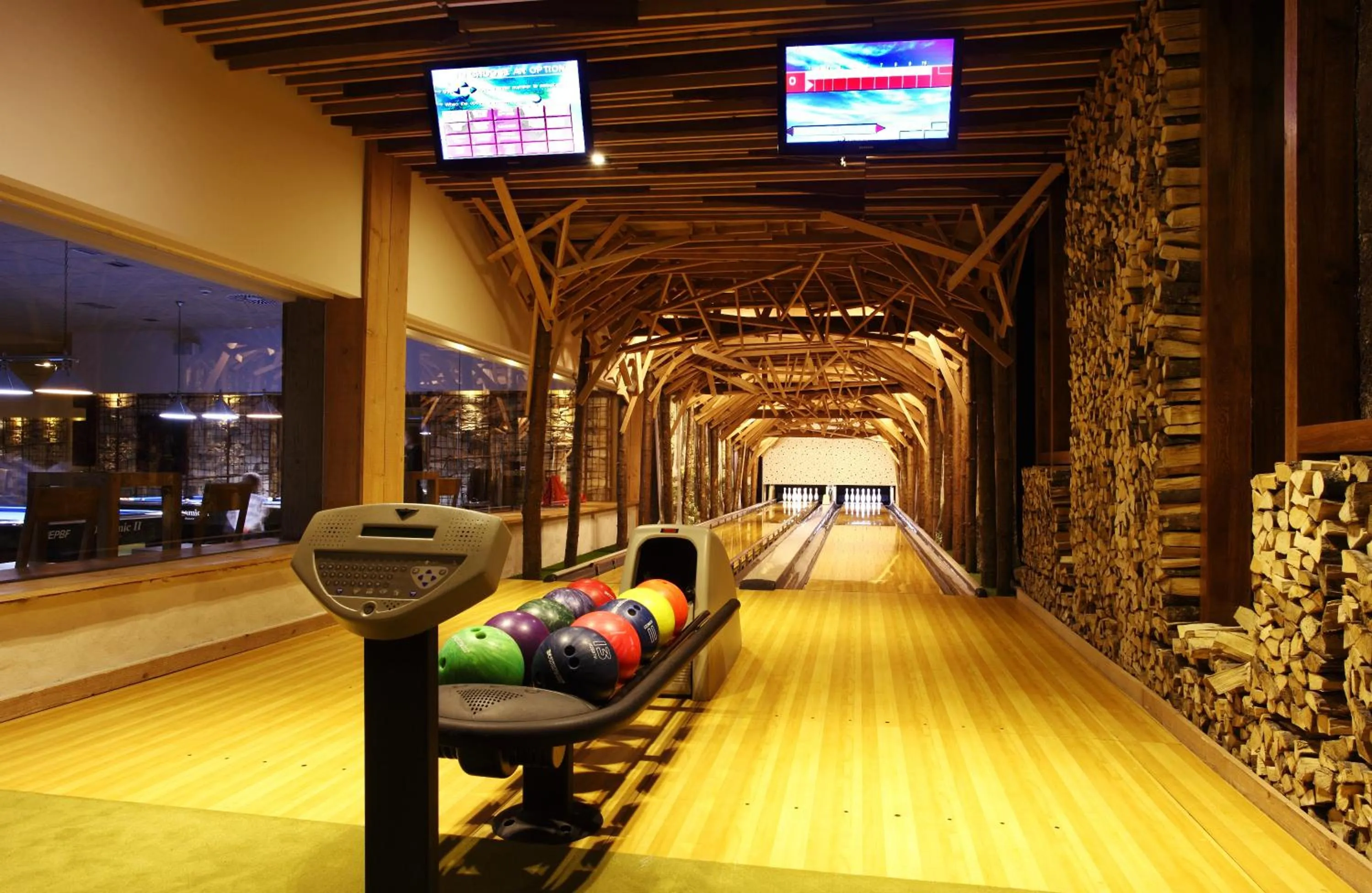 Bowling in Termag Hotel Jahorina