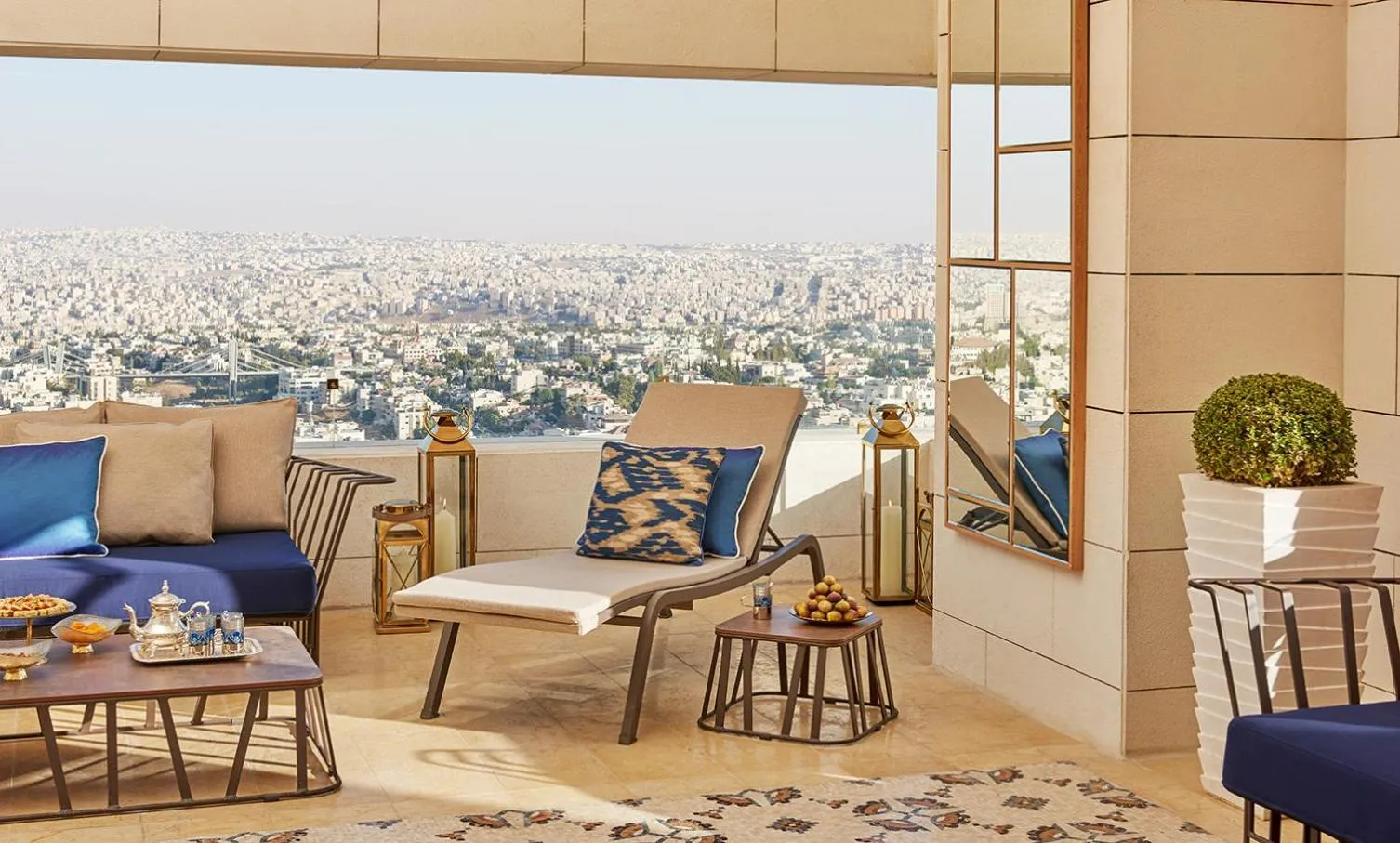 Balcony/Terrace in Fairmont Amman