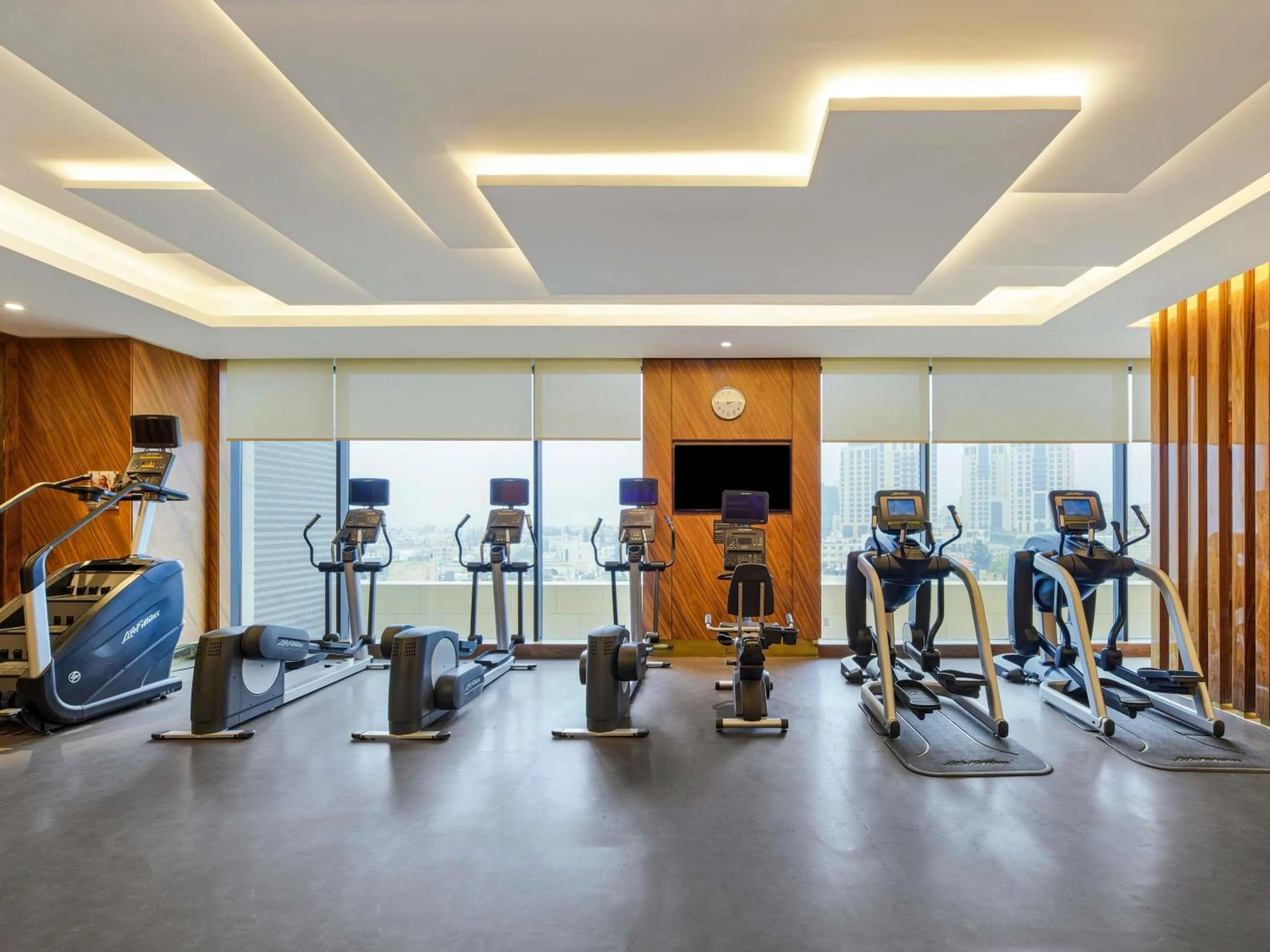 Fitness centre/facilities in Fairmont Amman