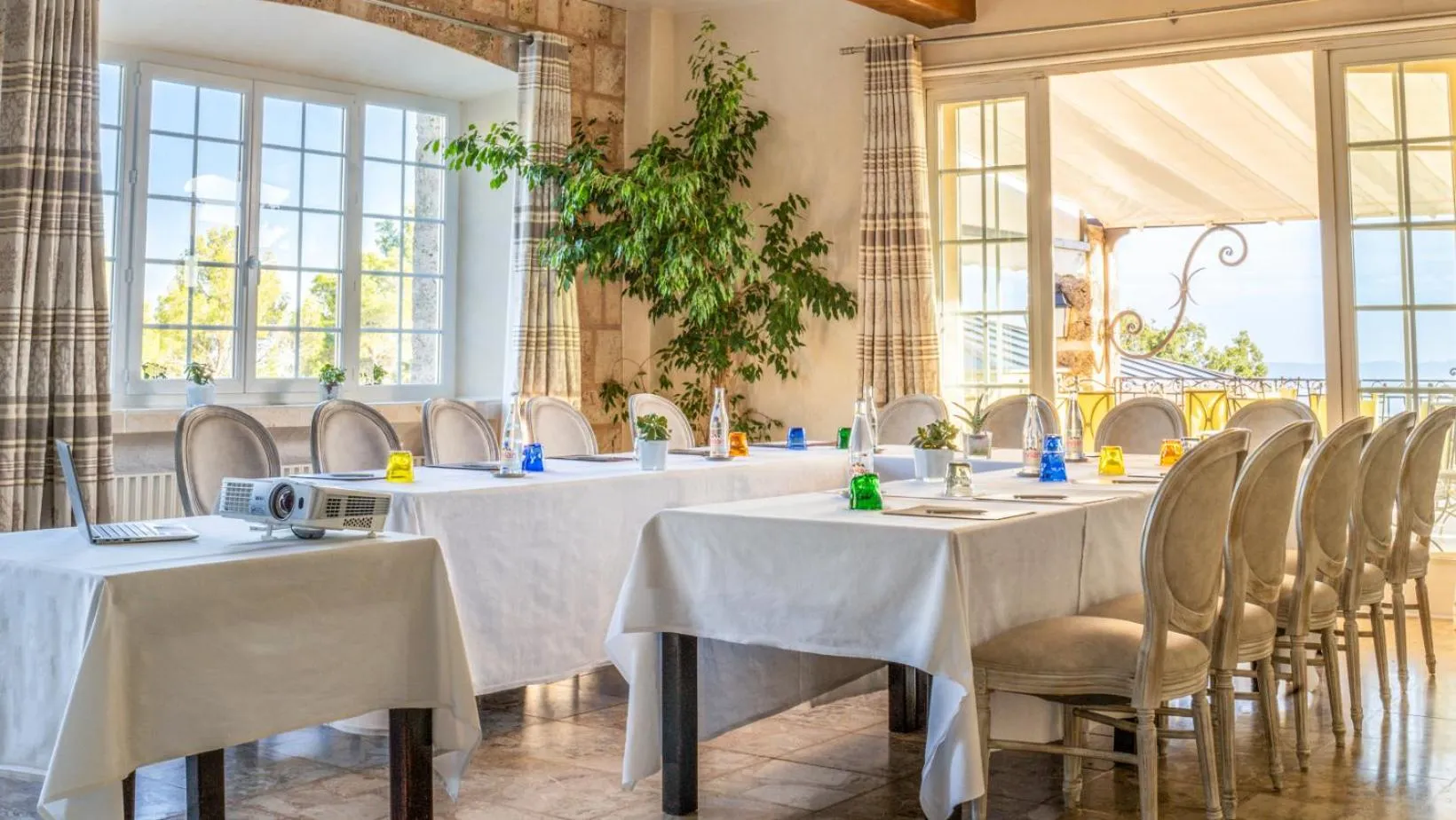 Meeting/conference room in La Bastide De Tourtour Hotel & Spa