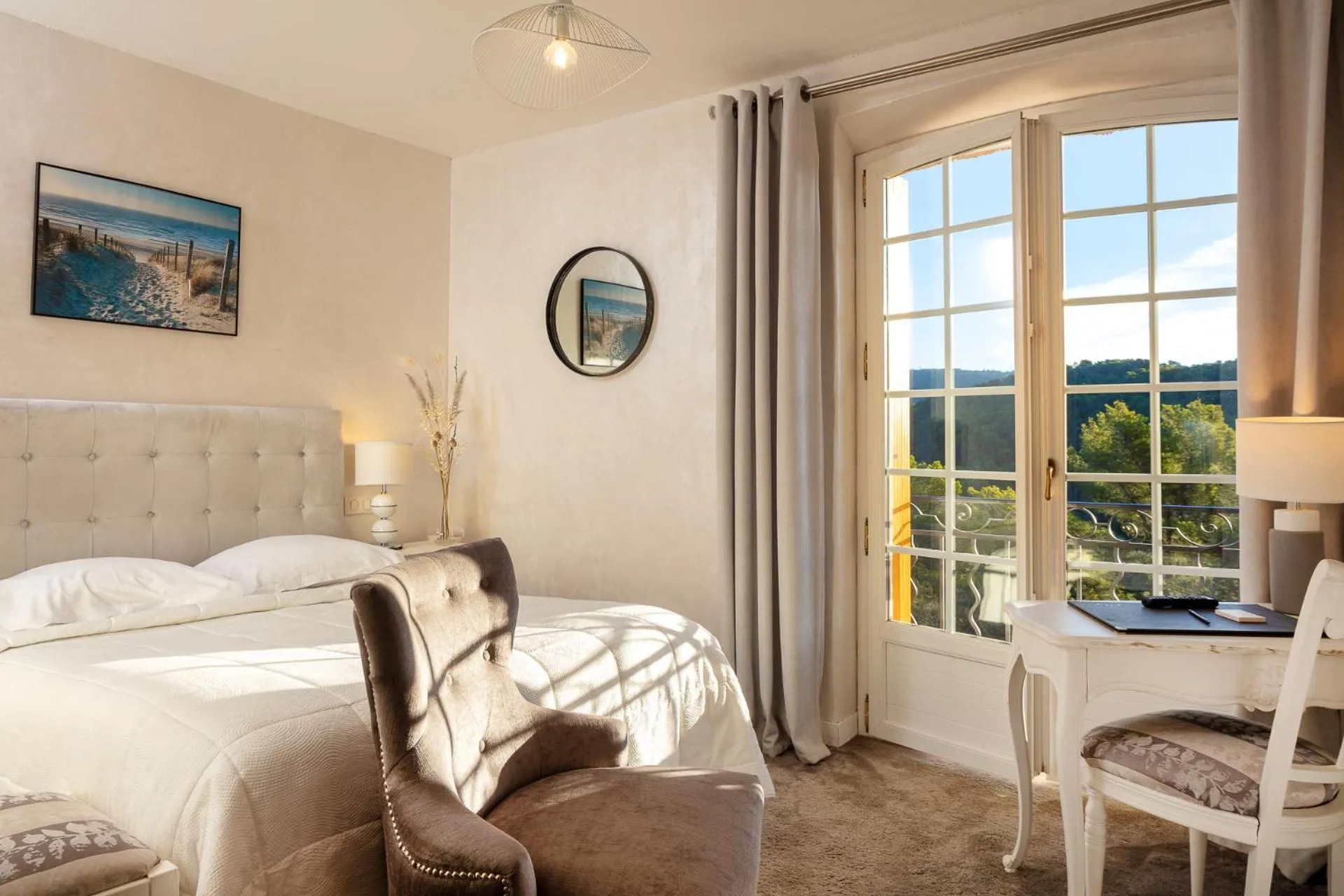 Photo of the whole room, Bed in La Bastide De Tourtour Hotel & Spa