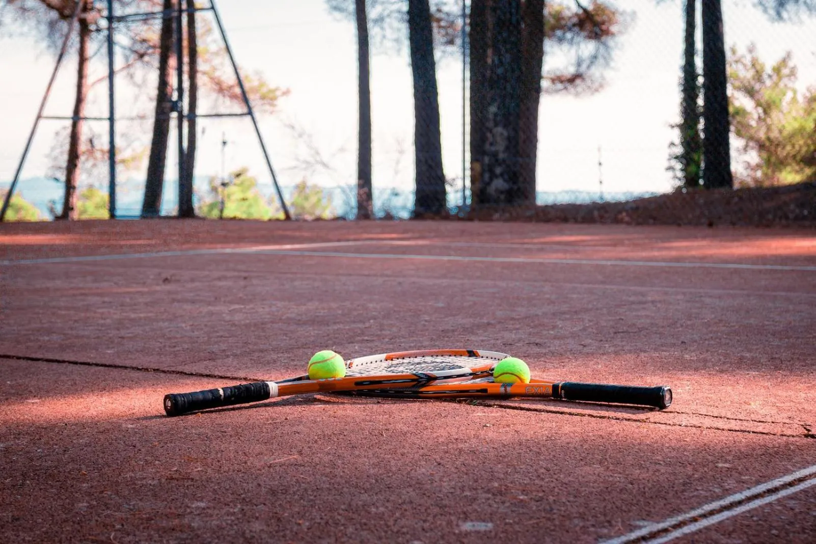 Tennis court in La Bastide De Tourtour Hotel & Spa