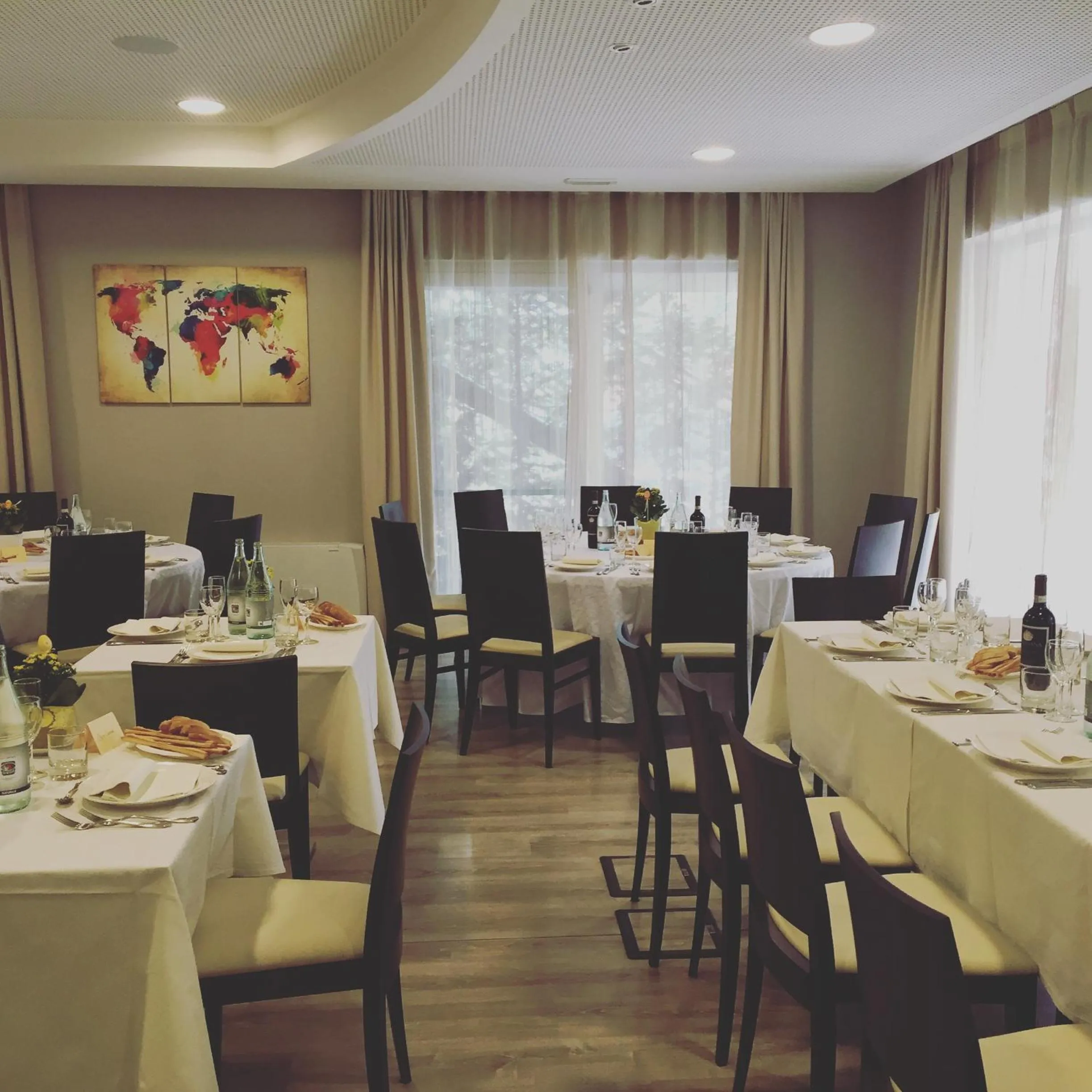 Restaurant/places to eat in Hotel Villa Cinzia