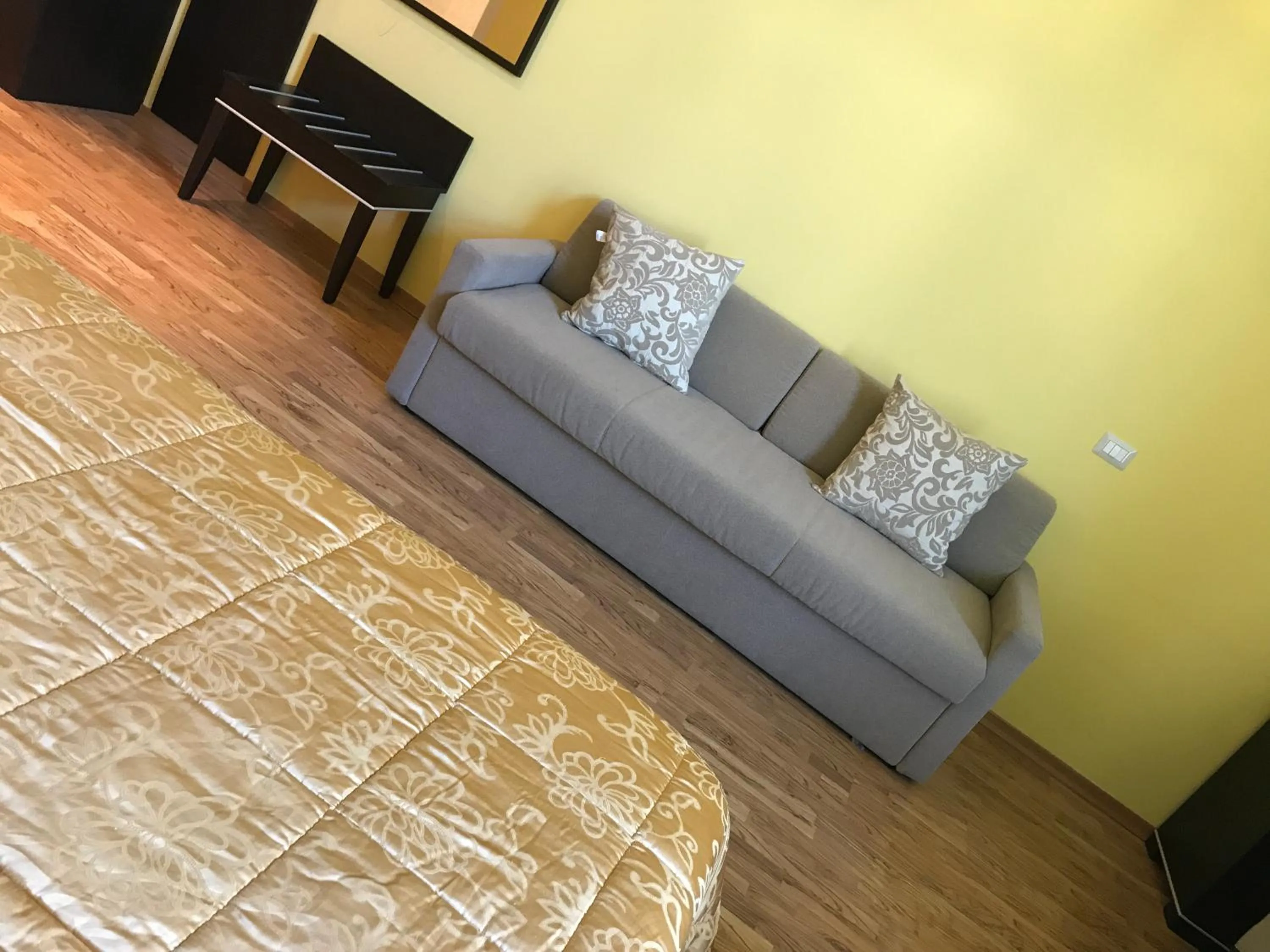 Bed in Hotel Villa Cinzia