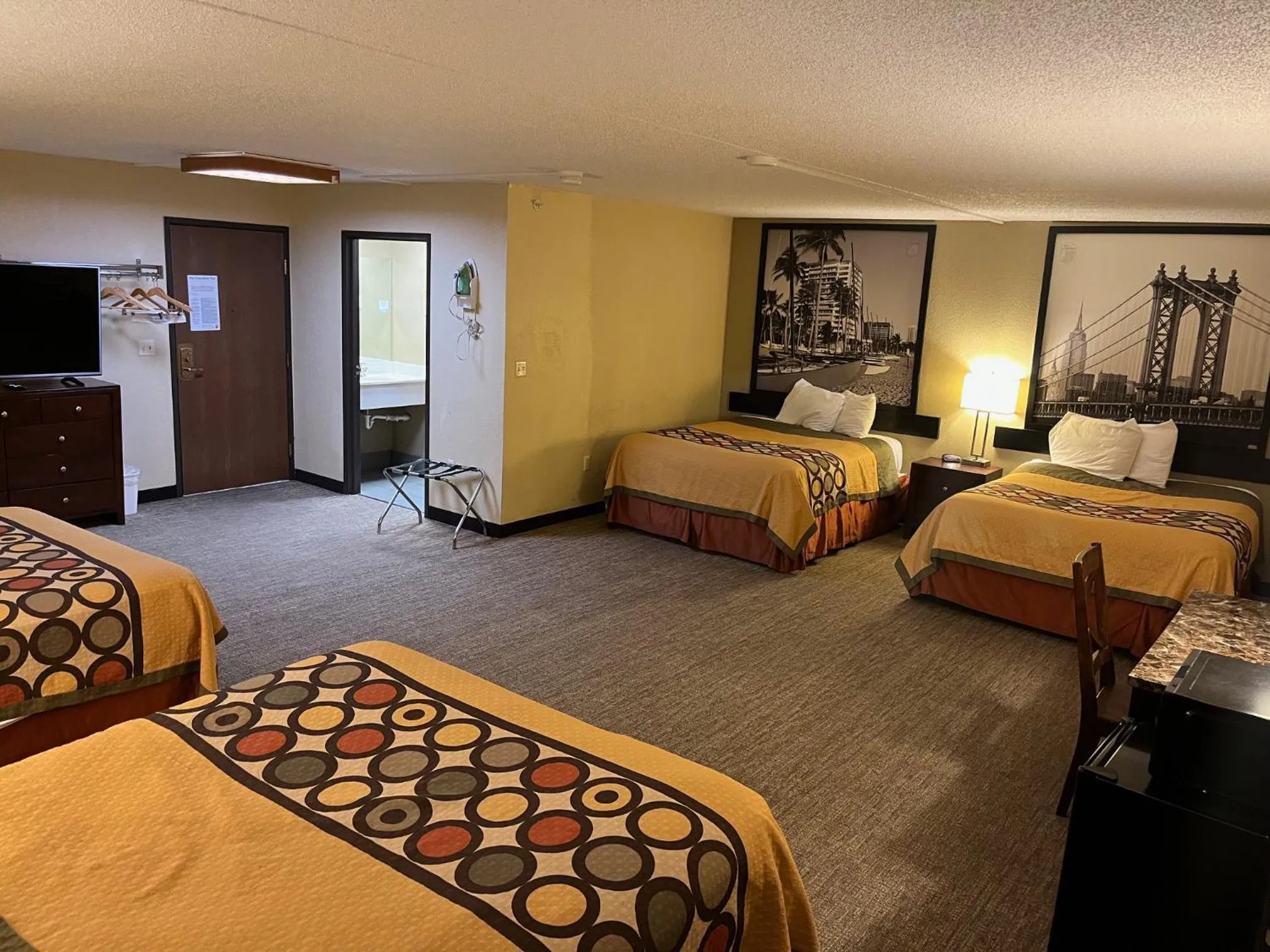 Bed in Super 8 by Wyndham Wichita North